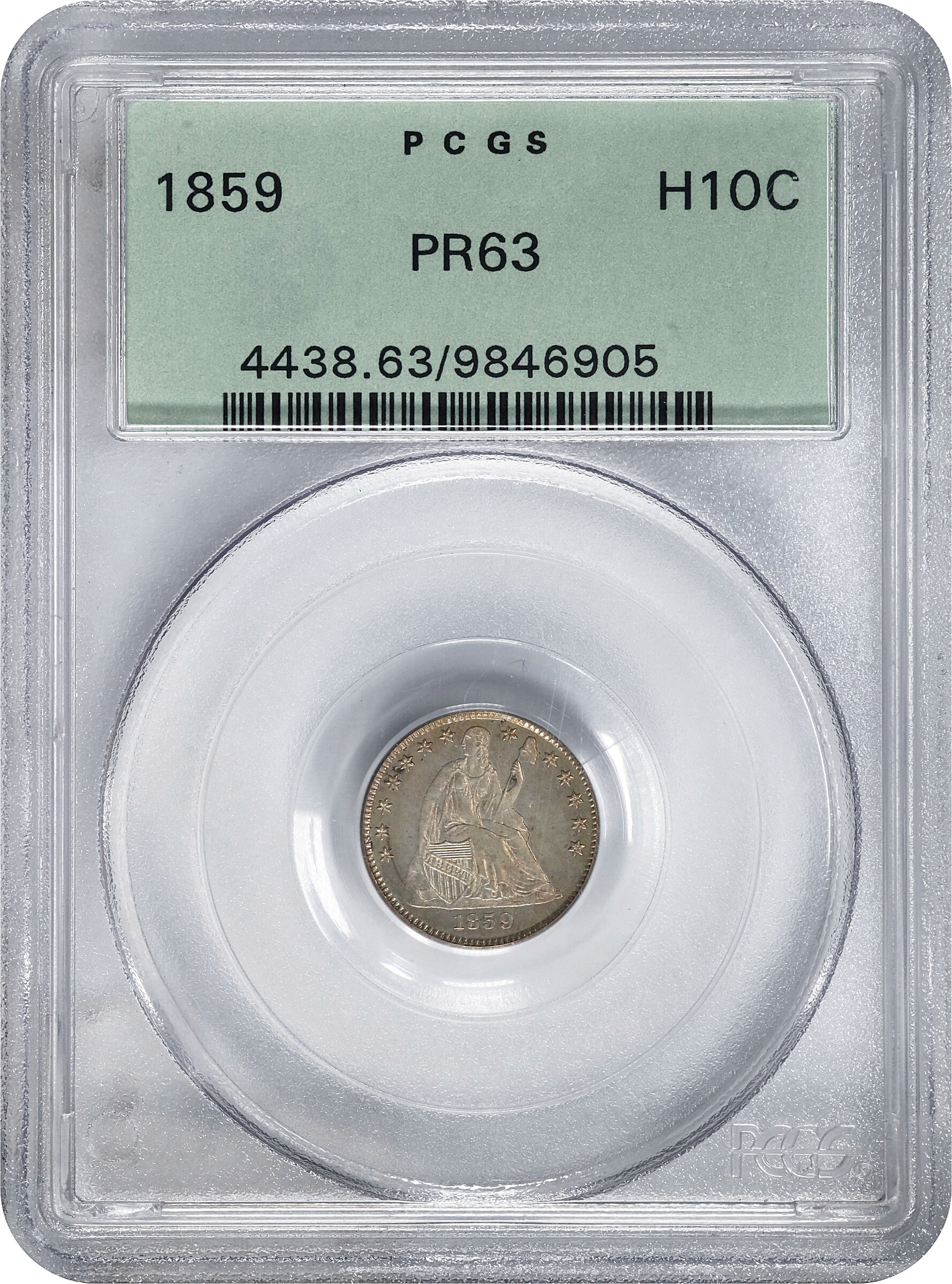 1859 H10c PR63 thumbnail 3
