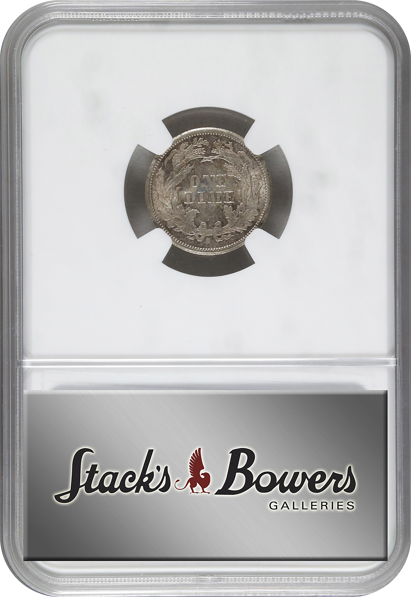 1873-S 10c Arrows MS63 thumbnail 4