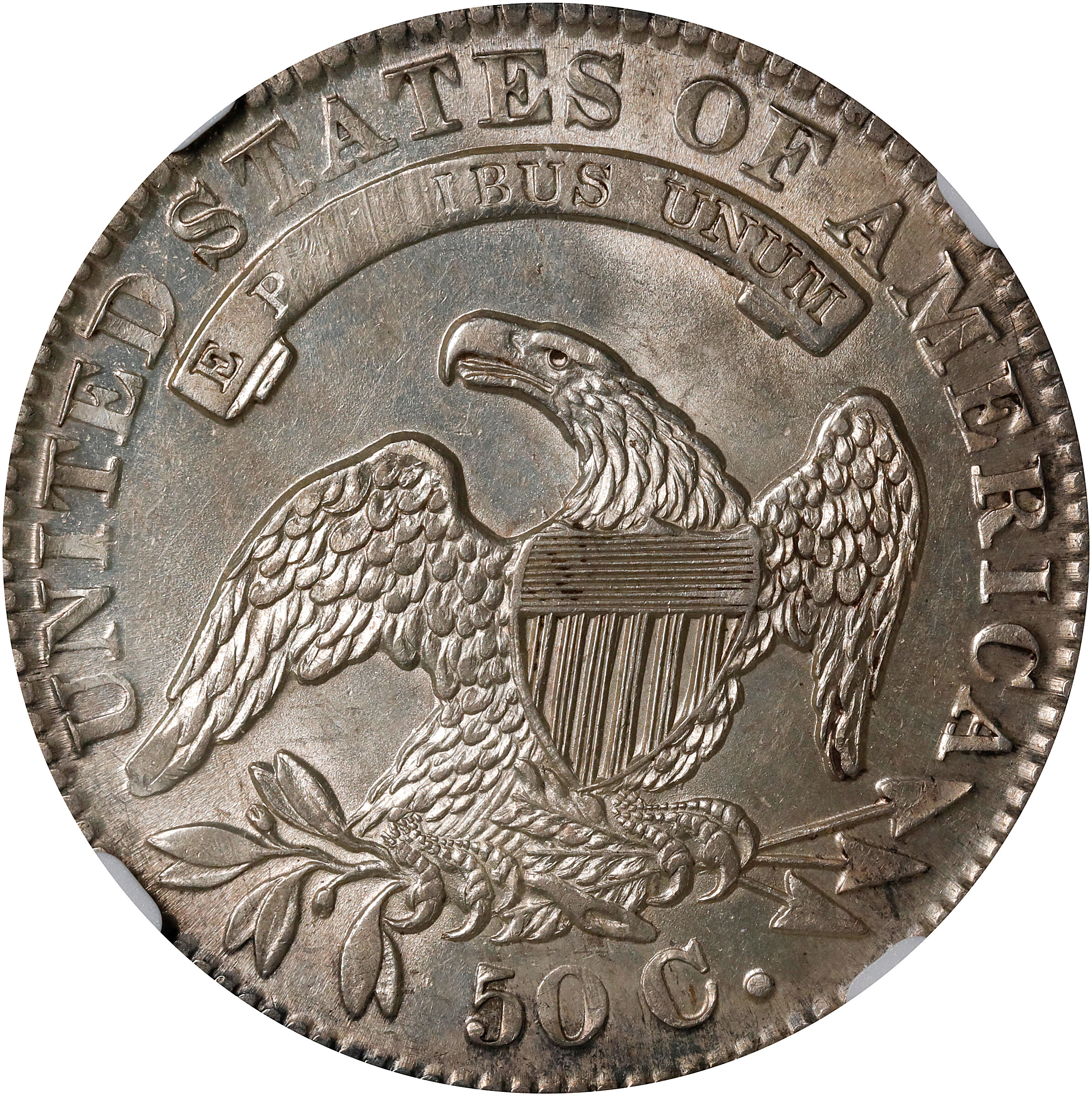 1831 50c O-111 MS60 thumbnail 2
