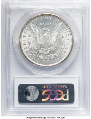 image for: 1878 8TF $1 Cracked Bonnet, VAM-14.10, MS63 PCGS. PCGS Population: (17/5). NGC Census: (3/1). CDN: $506 Whsle. Bid for NGC/...