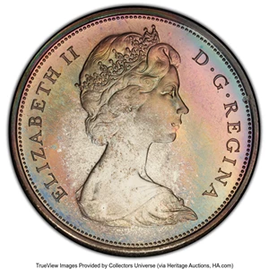 image for: Canada: Elizabeth II Proof 50 Cents 1967 PR67 PCGS,...