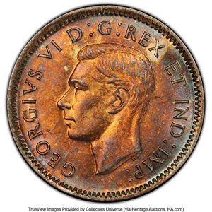 image for: Canada: George VI 10 Cents 1940 MS63 PCGS,...