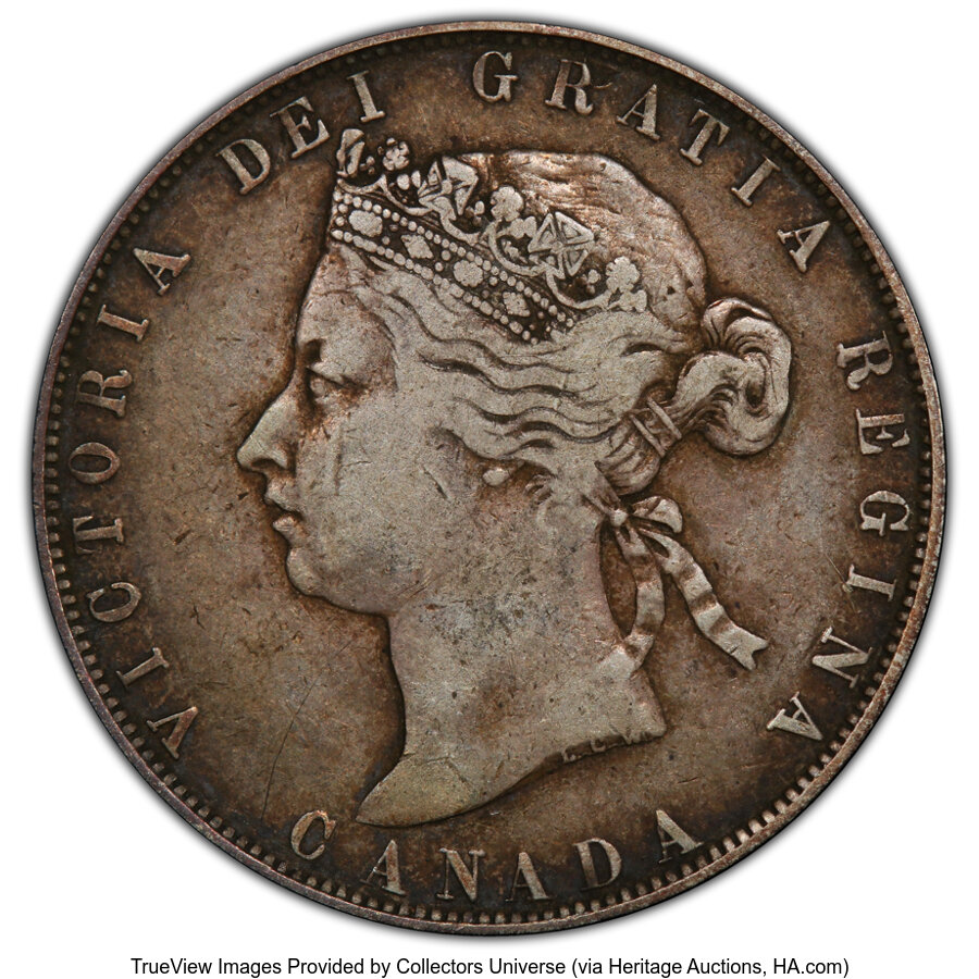 Canada: Victoria 50 Cents 1871 VF30 PCGS,...