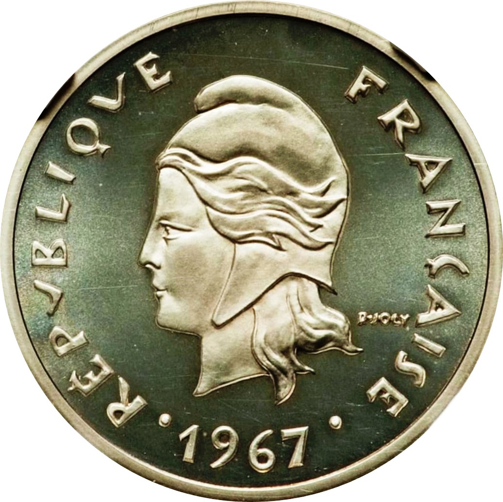 1967 10 Fr Proof PR