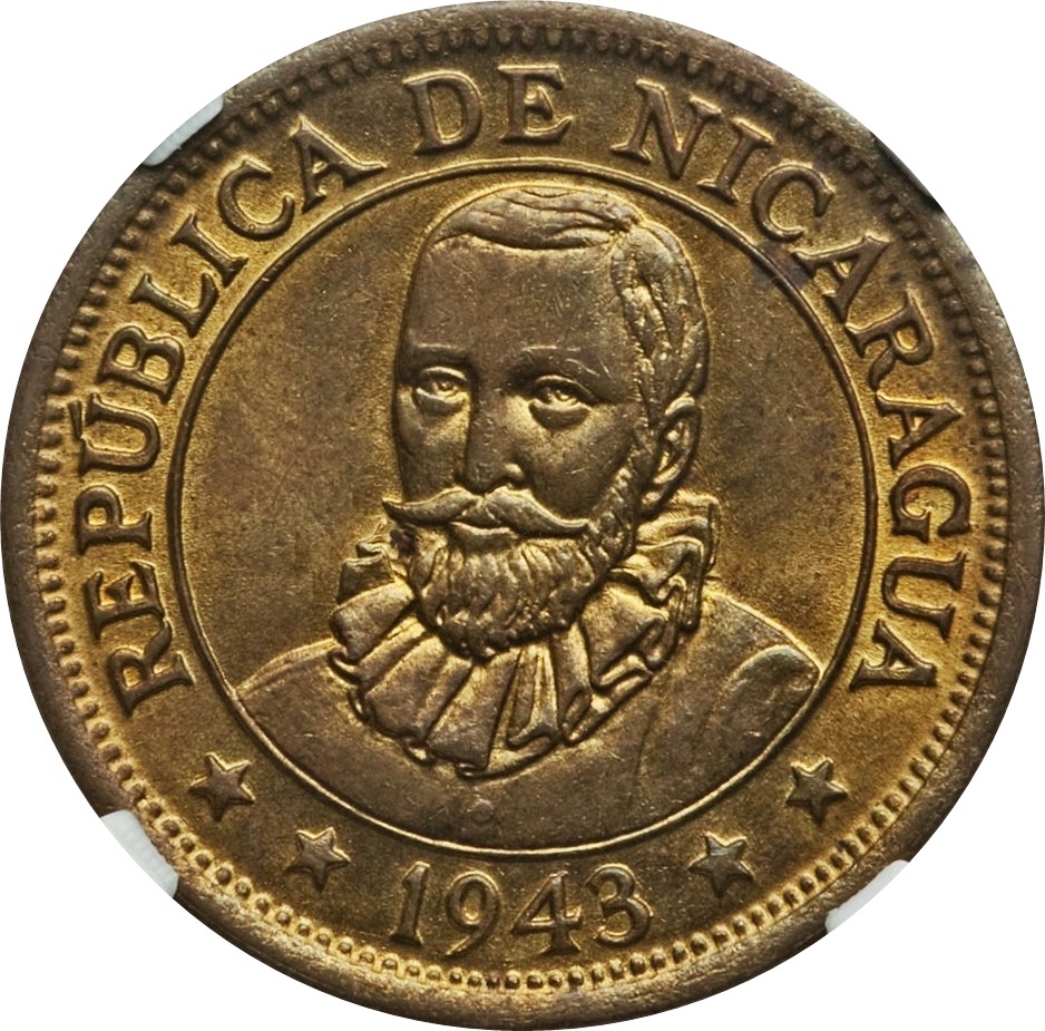 (1944-1943) 25 Ce de Có Minted in 1944 MS
