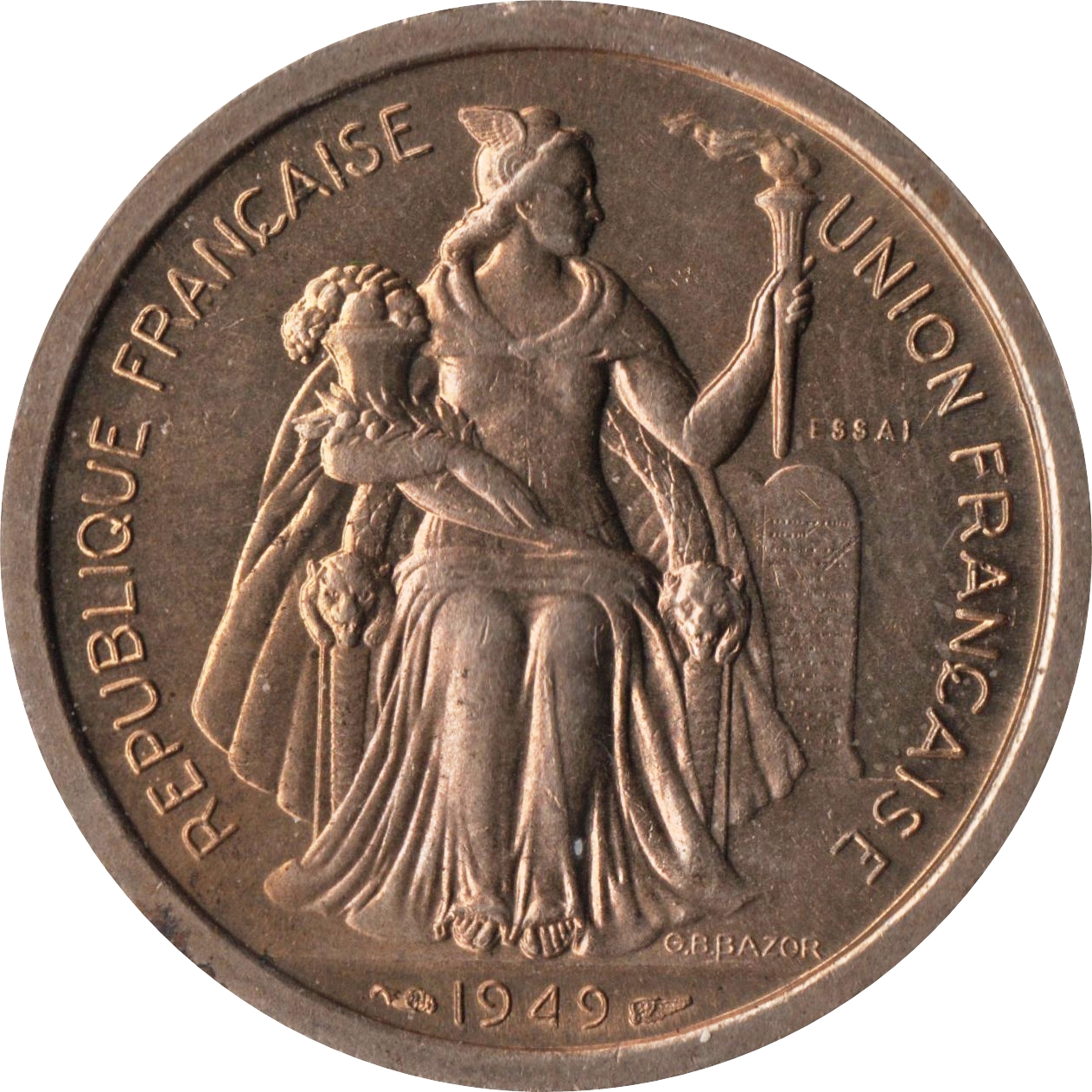 1949 2 Fr Lec#54 PR