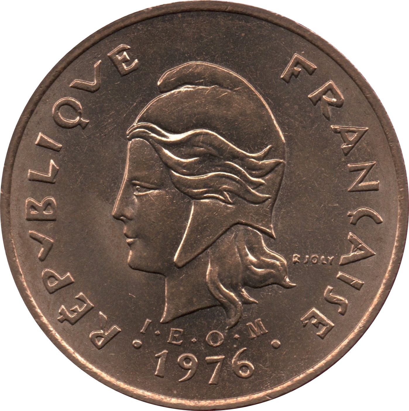 1976 100 Fr Lec#130; R JOLY MS