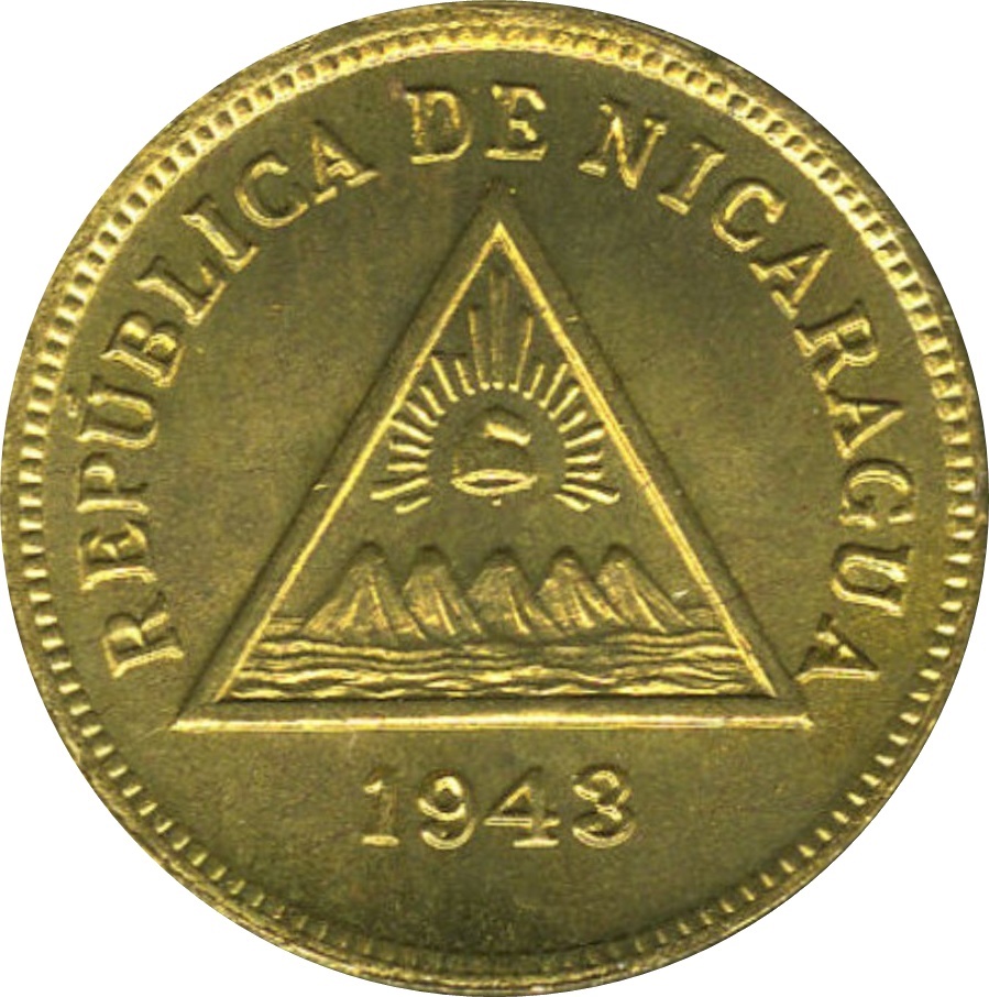 (1944-1943) 1 Ce de Có Minted in 1944 MS