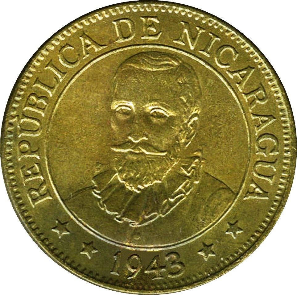 (1944-1943) 5 Ce de Có Minted in 1944 MS