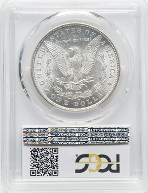 image for: 1880-O $1 Rusted Date, VAM-7, MS64 PCGS. A Hit List 40 Variety. PCGS Population: (6/1). NGC Census: (0/0). CDN: $1,485 Whsl...