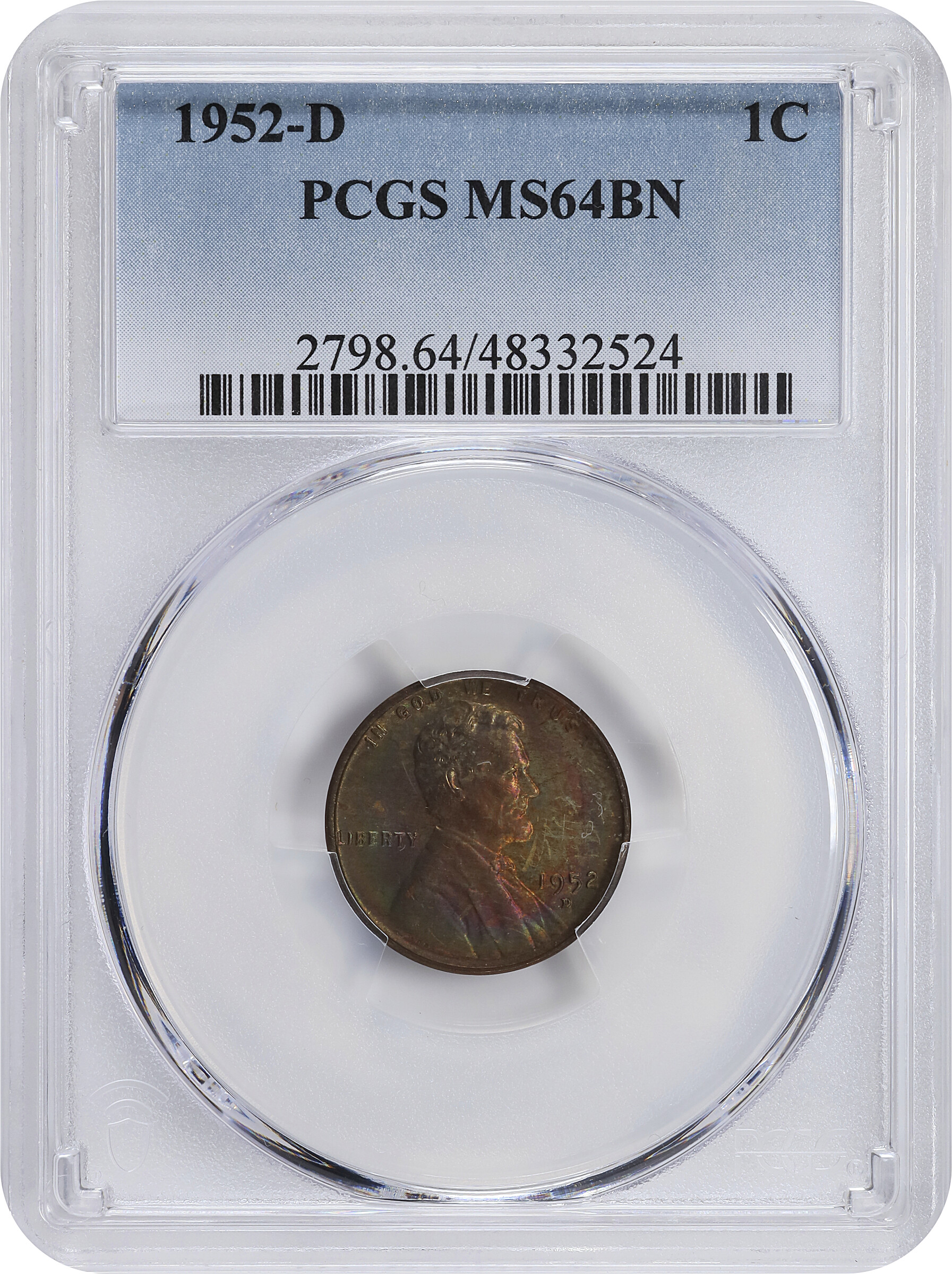 1952-D 1c MS BN MS66 BN CAC thumbnail 12