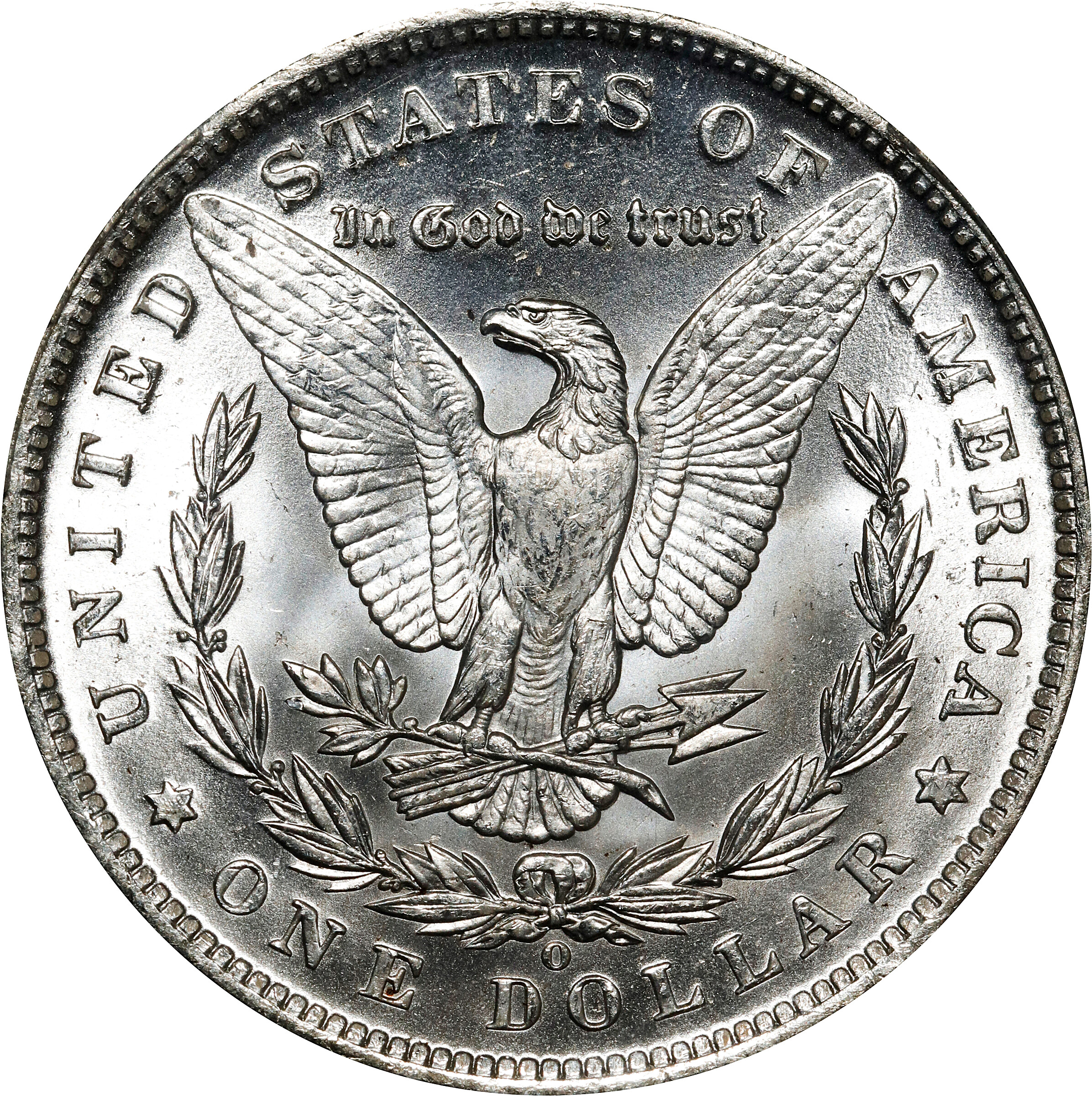 1890-O $1  Comet Die Gouge, VAM-10 VG10 thumbnail 17