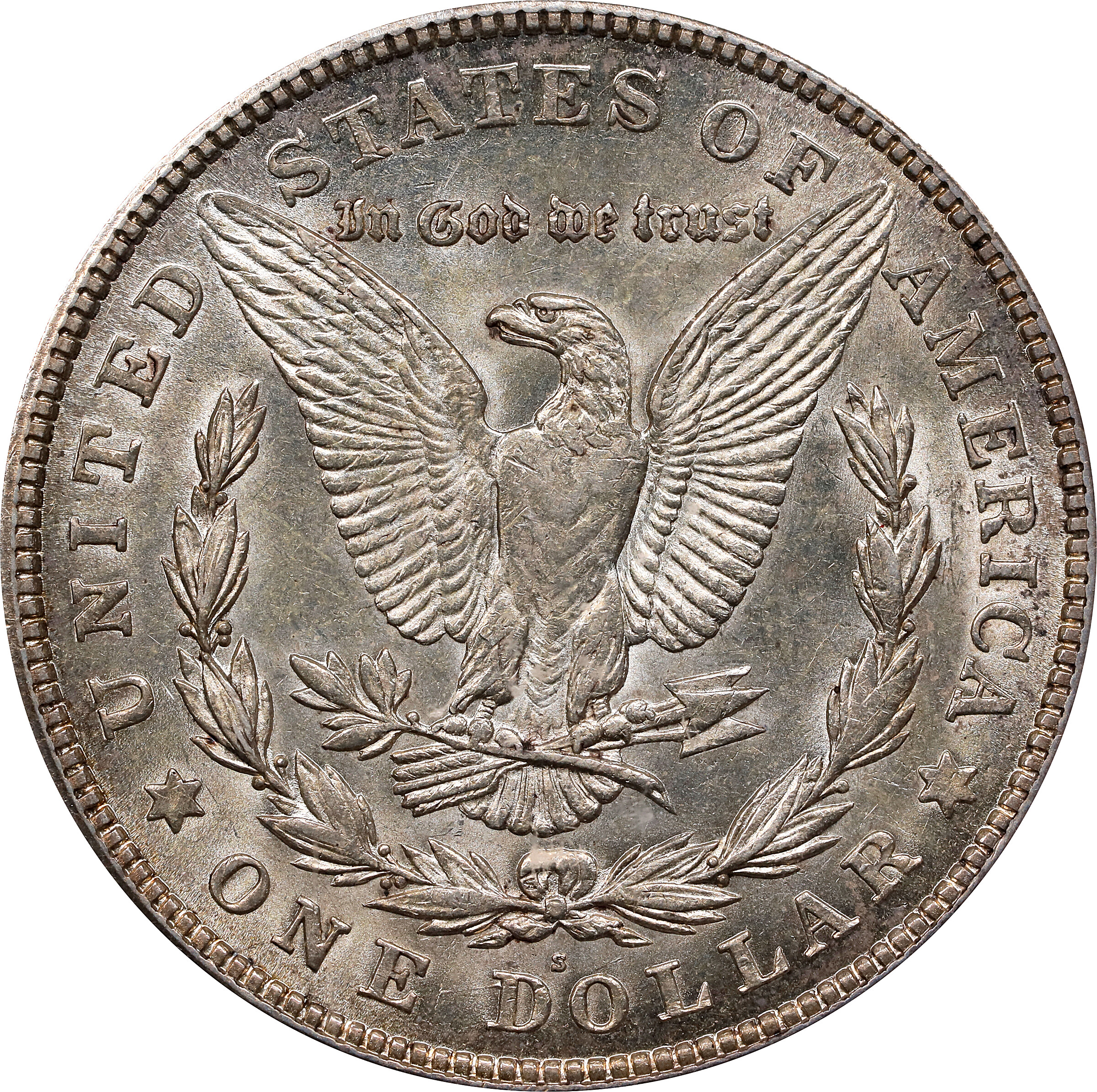1921-S $1  Thorn Head, VAM-1B AU55 thumbnail 3