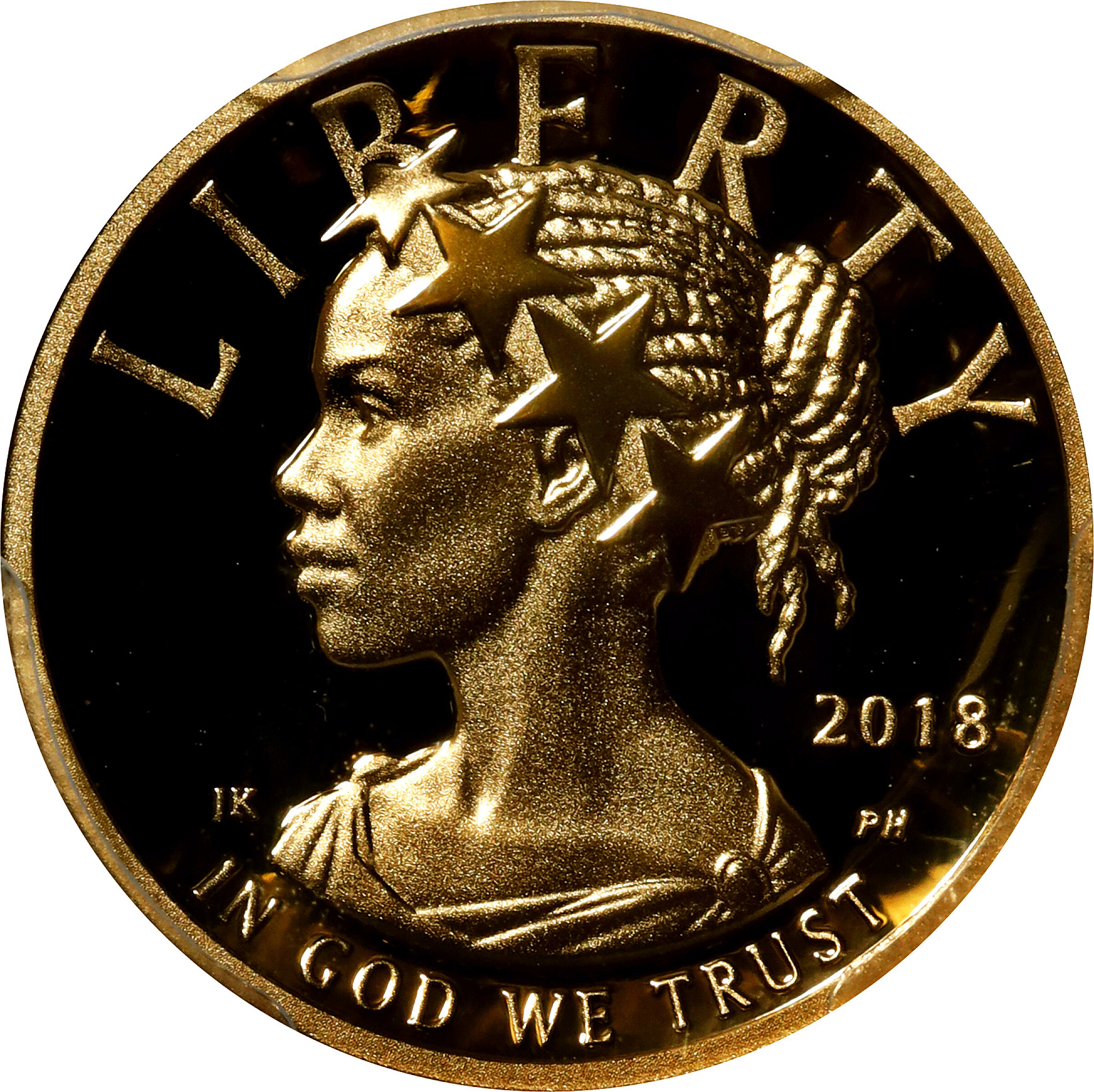 2018-W American Liberty High Relief $10 Gold Coin. Proof-69 Deep Cameo (PCGS).