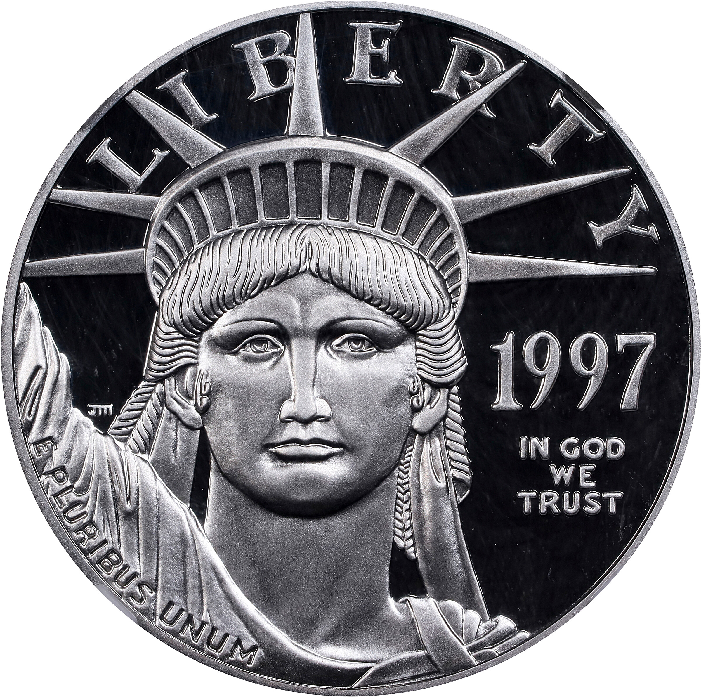 1997-W One-Ounce Platinum Eagle. Proof-69 Ultra Cameo (NGC).