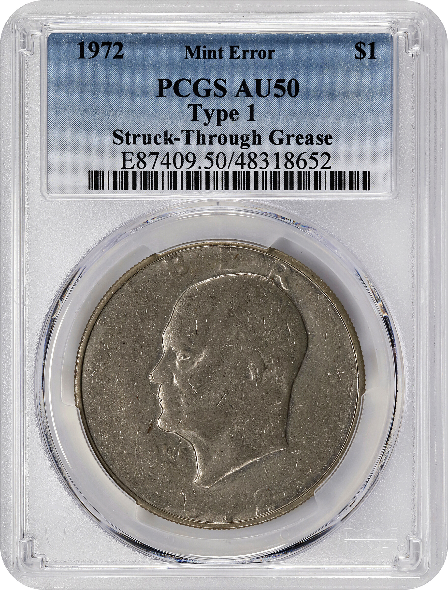 Eisenhower (Ike) $1  Clad [Type] VF25 thumbnail 19