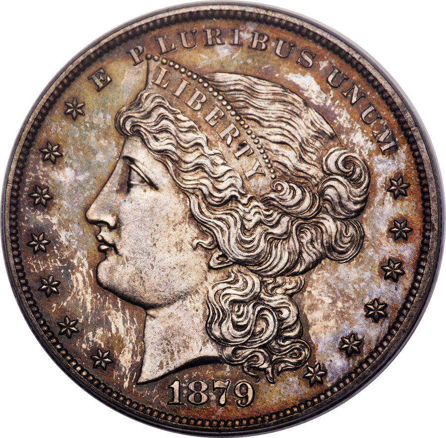 1879 $1 Goloid Metric Dollar, Judd-1617, Pollock-1813, R.4, PR62 PCGS....