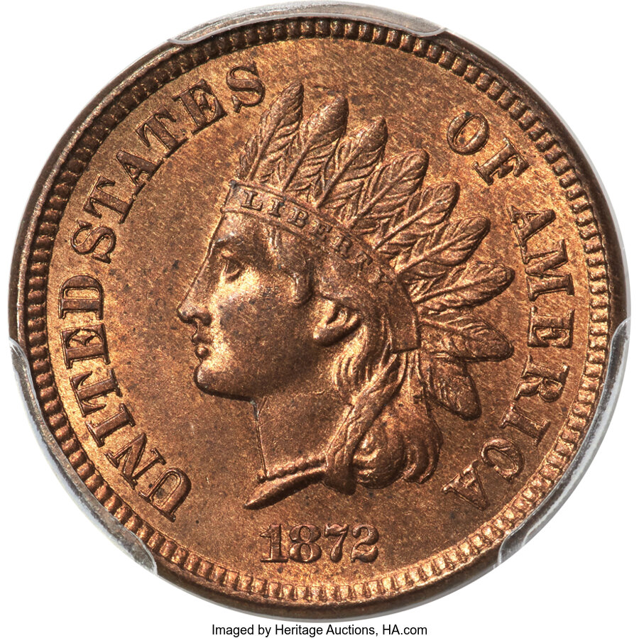 1872 1c Shallow N, FS-901 MS RD