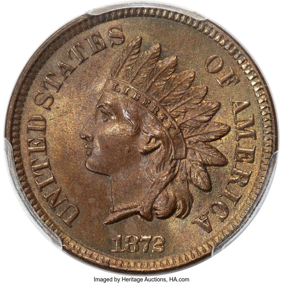 1872 1c Shallow N, FS-901, S-10 MS BN