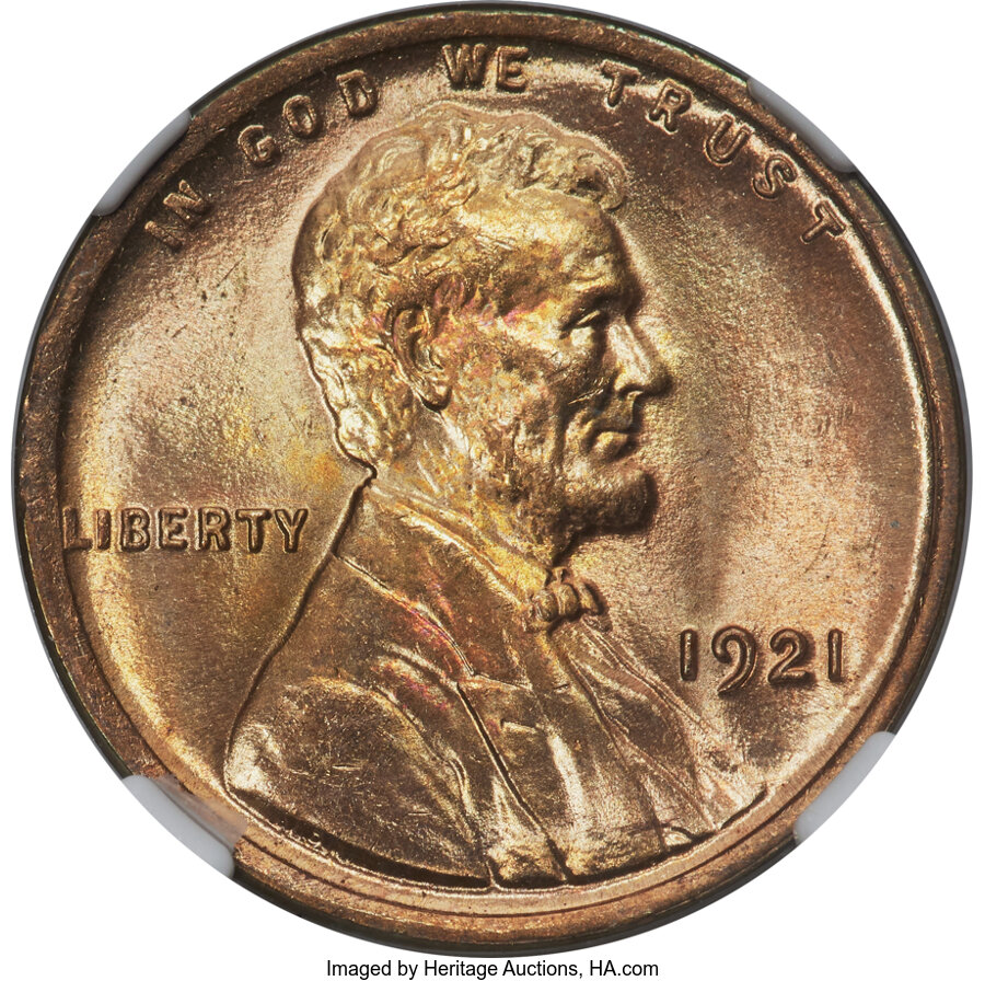 1921 1C MS67 Red NGC....