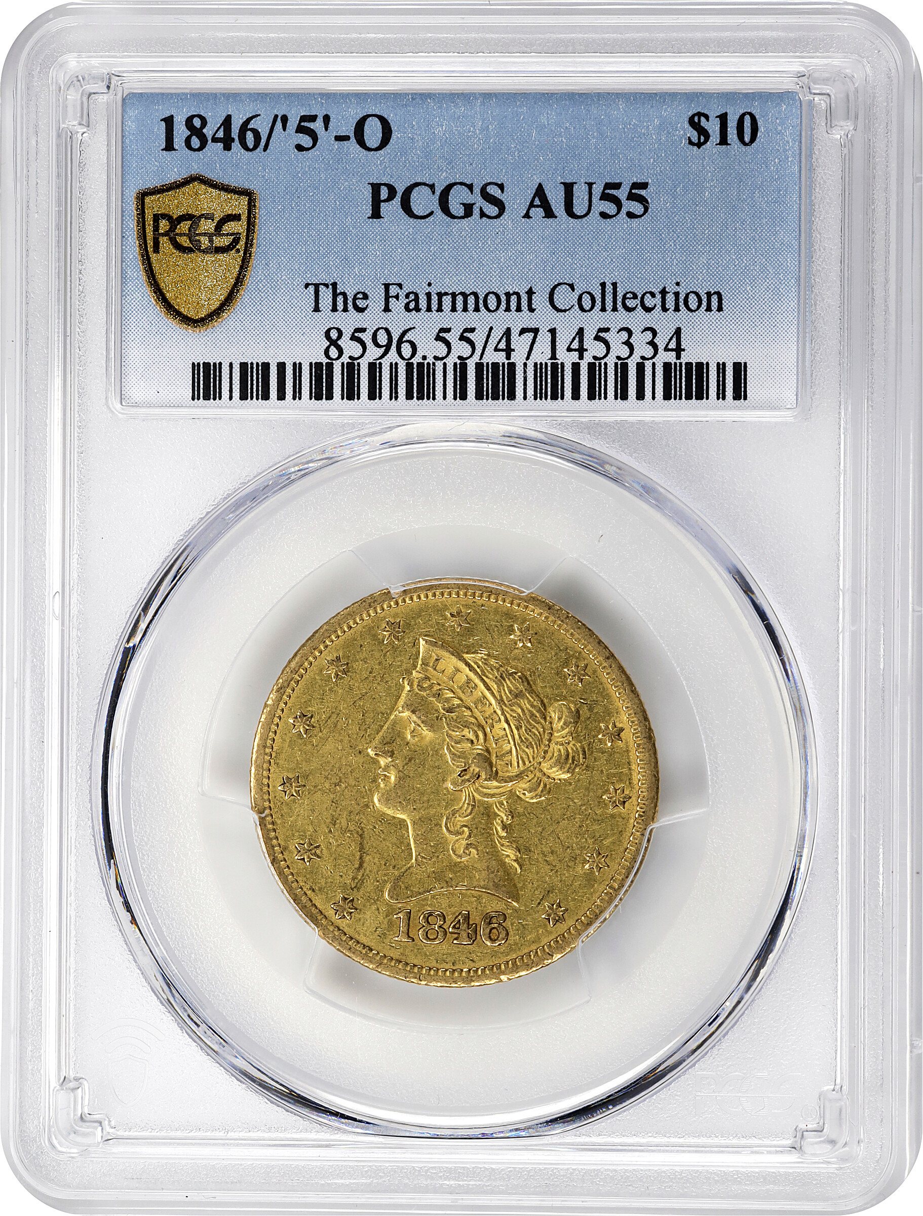 1846/5-O $10 VF25 CAC thumbnail 23