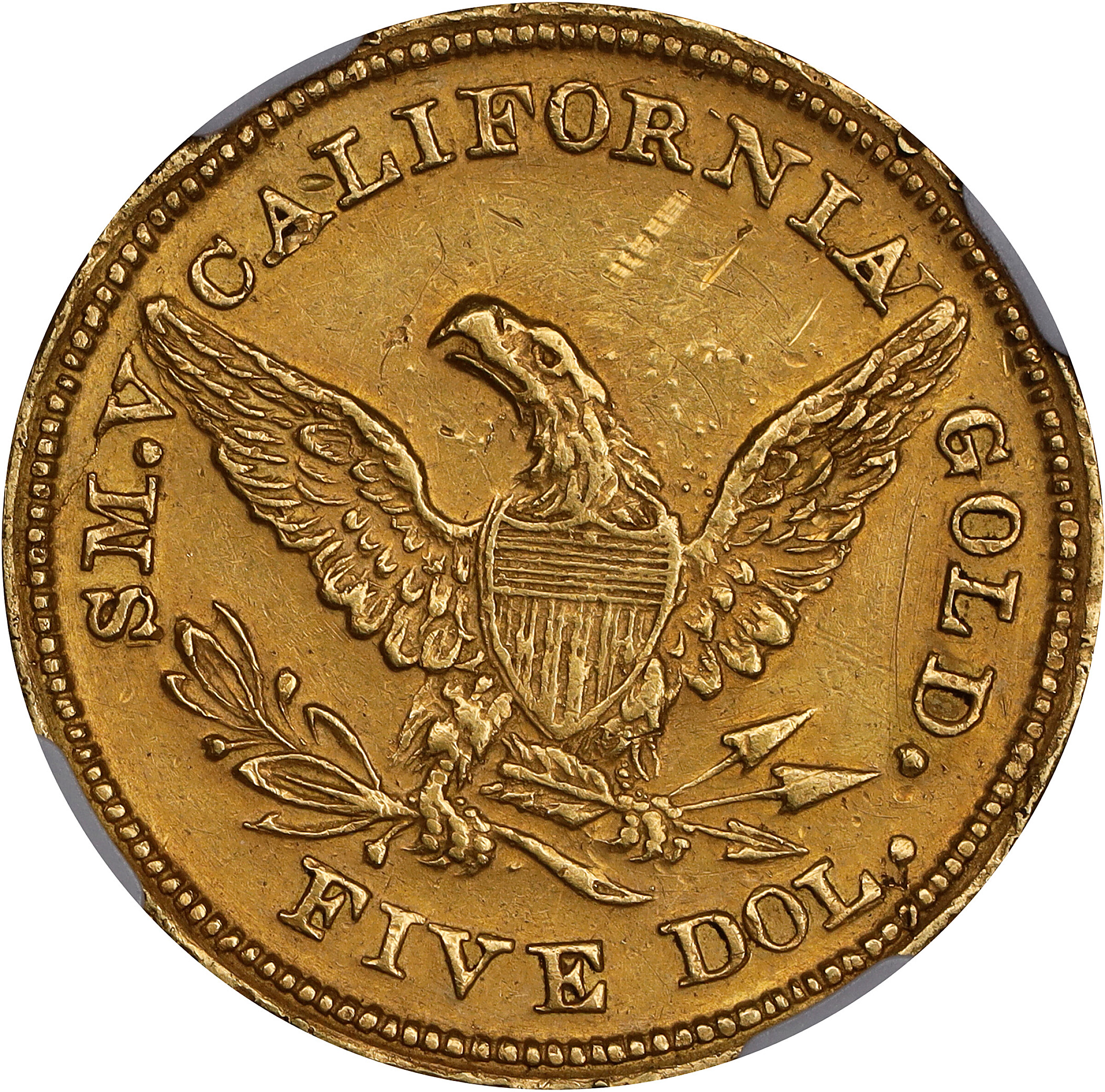 1850 G$5  Baldwin, K-2 MS thumbnail 12