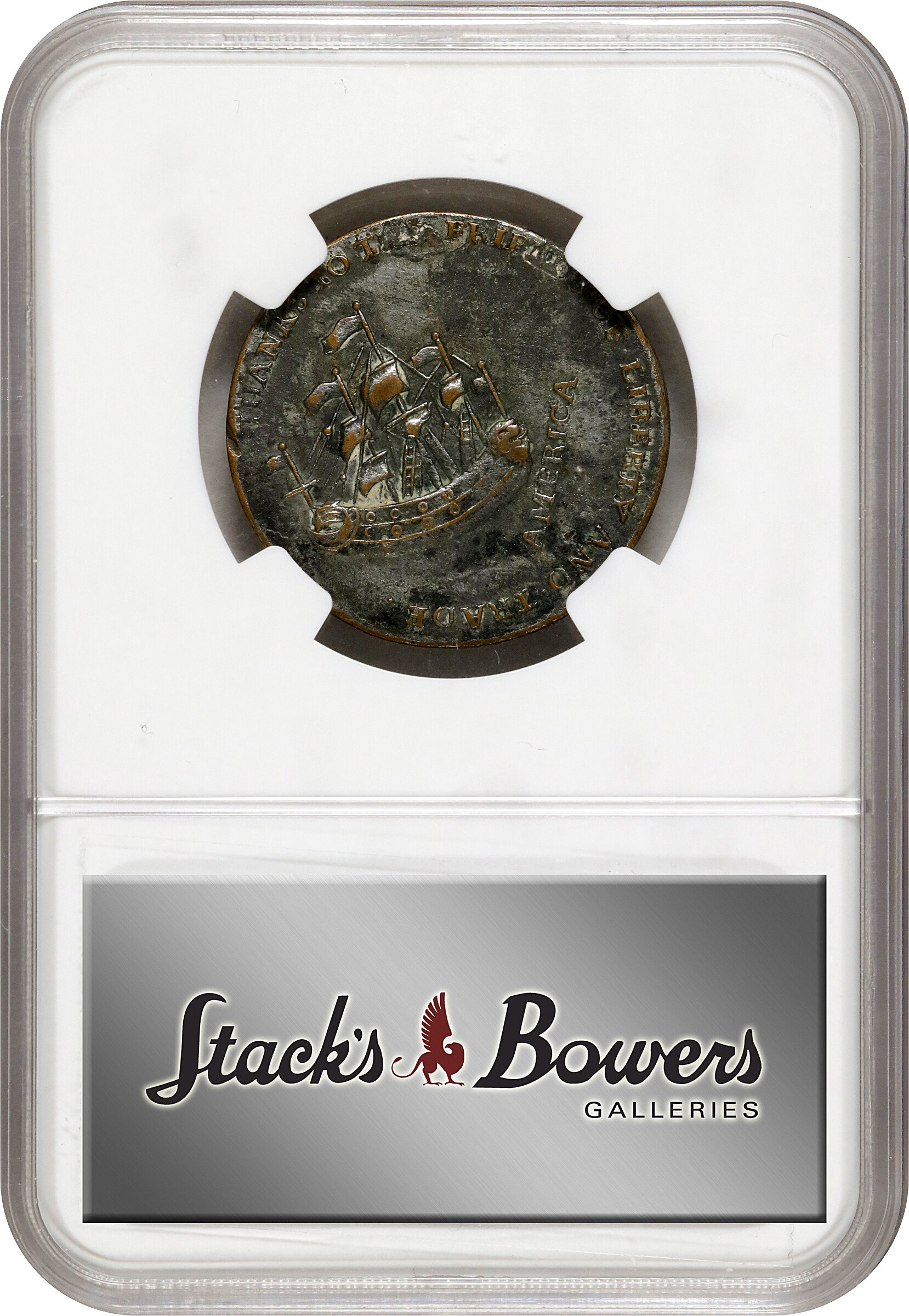 1766 1/2 P Pitt, Silvered F12 thumbnail 13