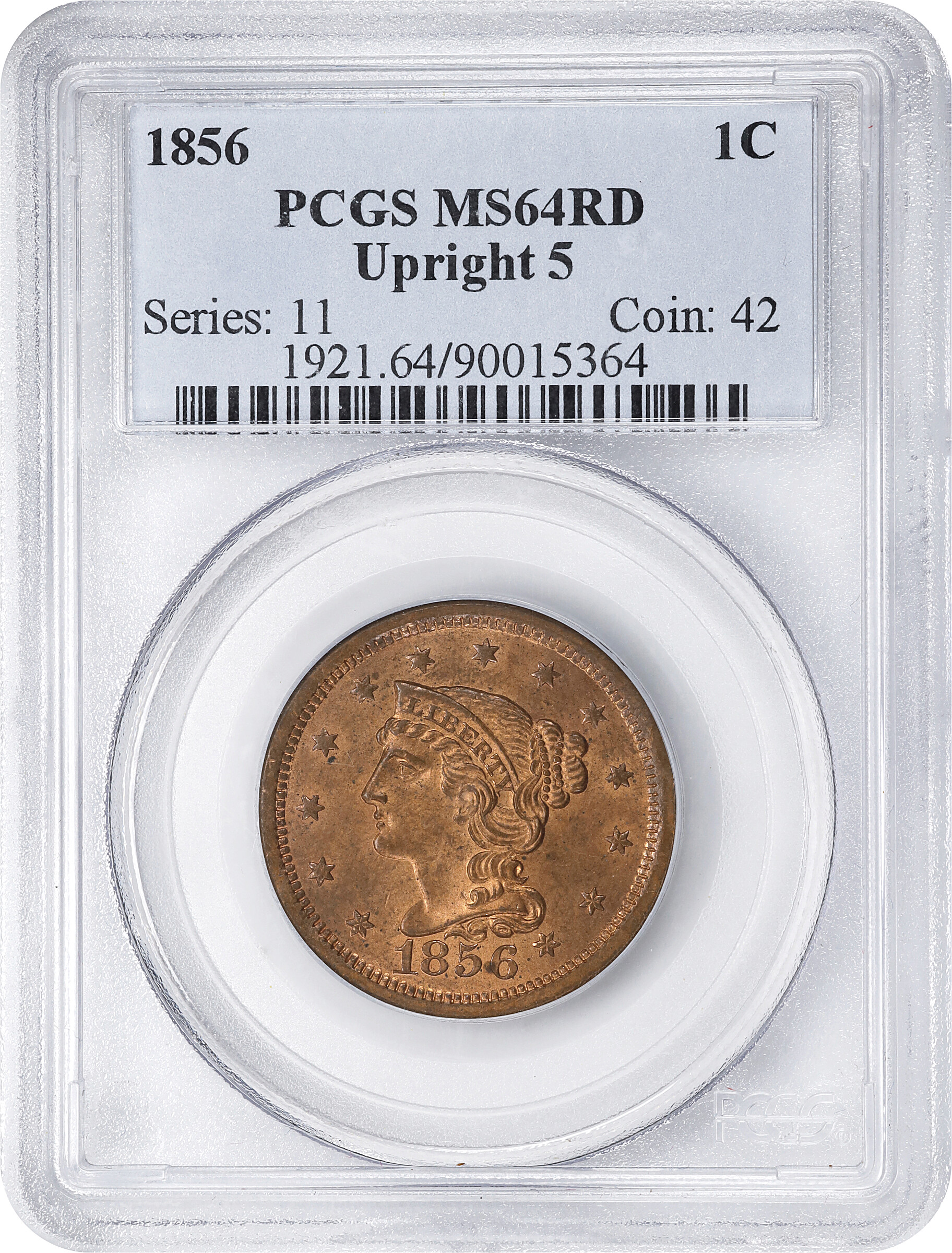 1856 1c Upright 5 MS RD thumbnail 8