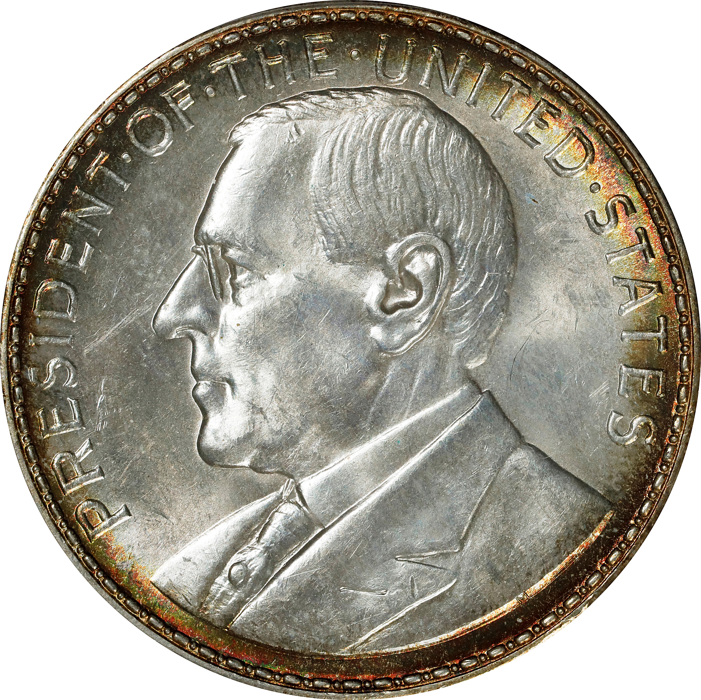 1920 Manila Mint Opening Medal (Wilson Dollar). HK-449. Rarity-4. Silver. MS-64 (PCGS).