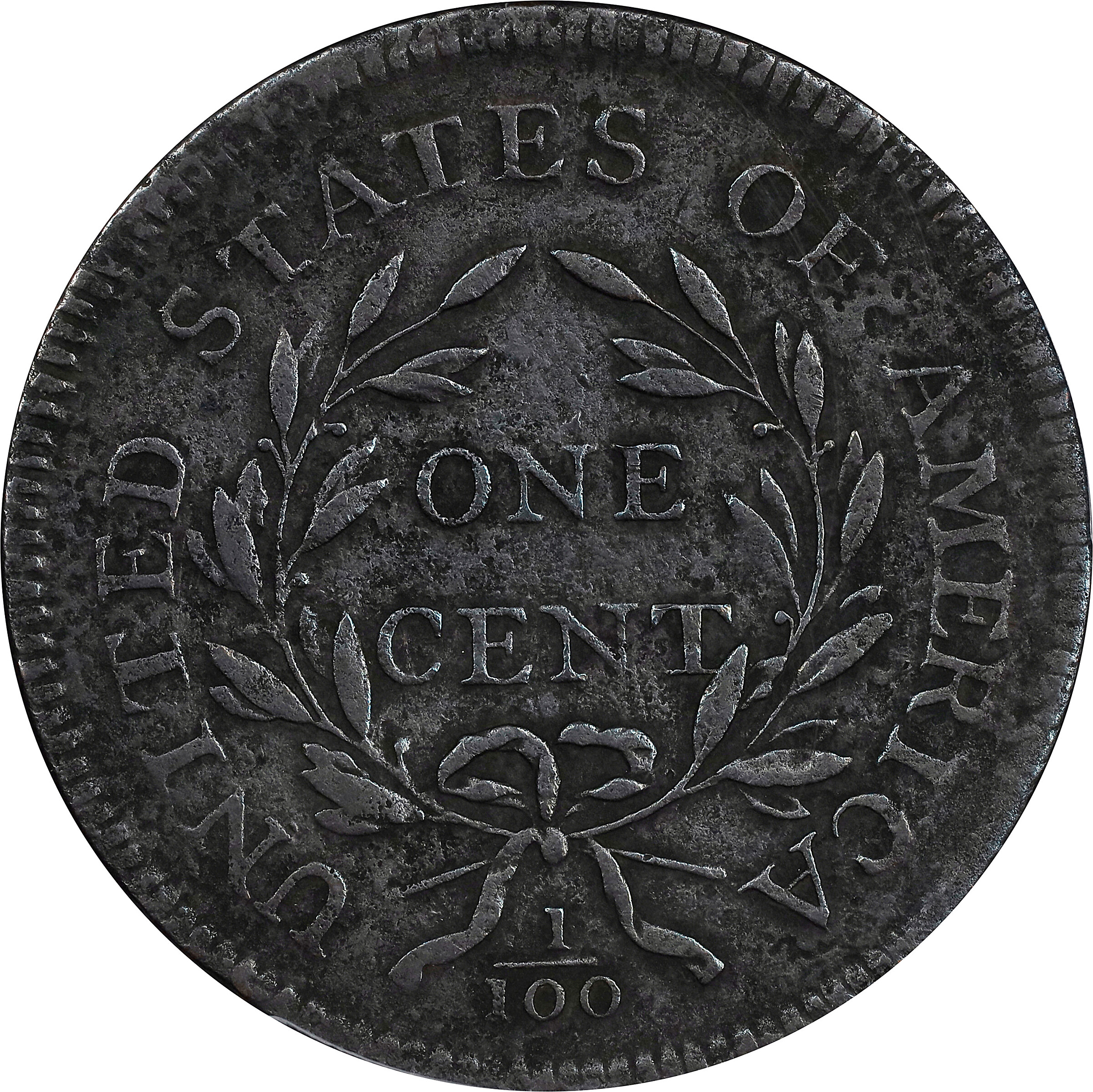 1797 1c Reverse of 1795, Gripped Edge MS BN VG10 BN CAC thumbnail 23