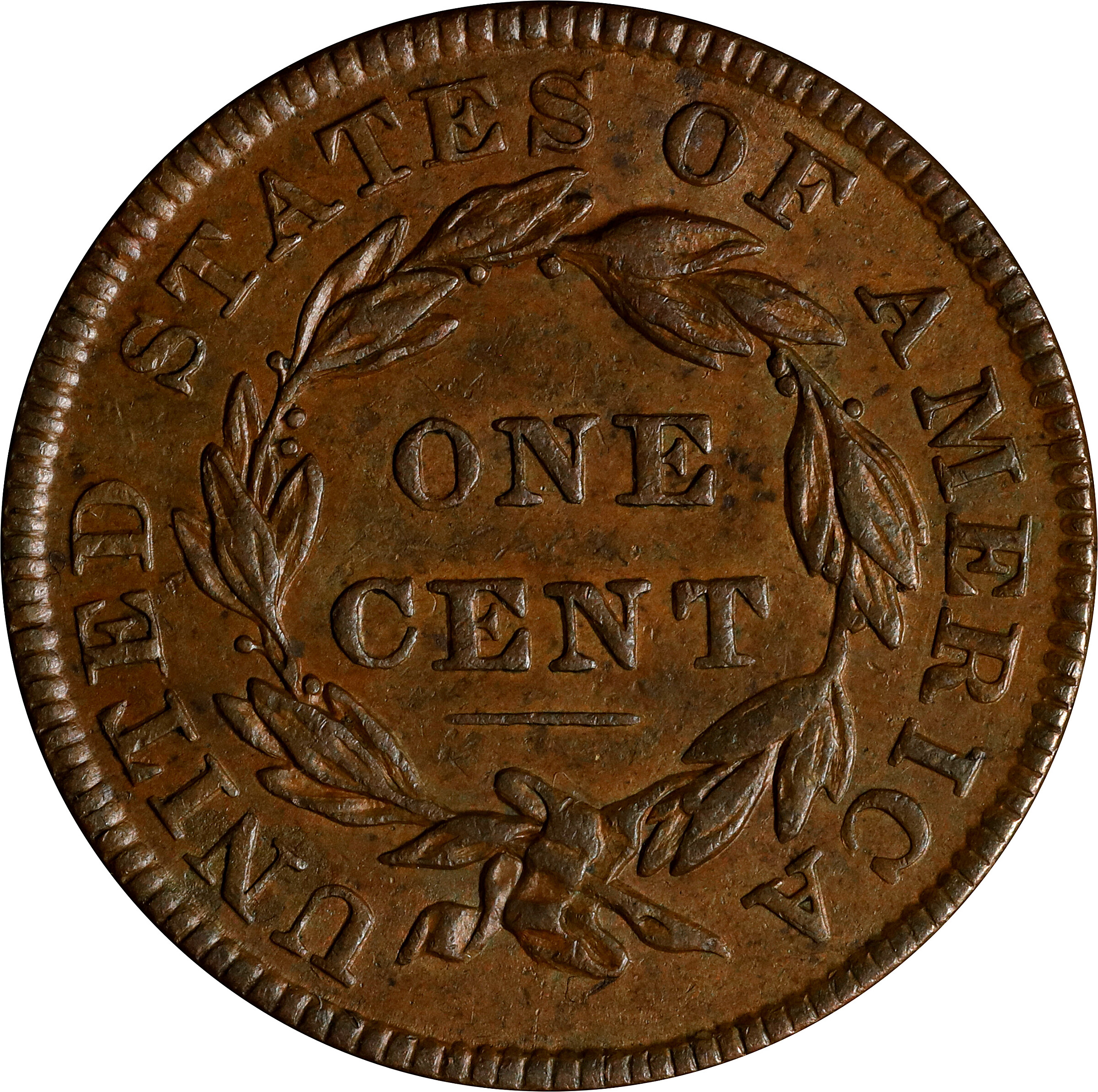 1835 1c Head of 1836, N-8 MS BN G4 BN CAC thumbnail 2