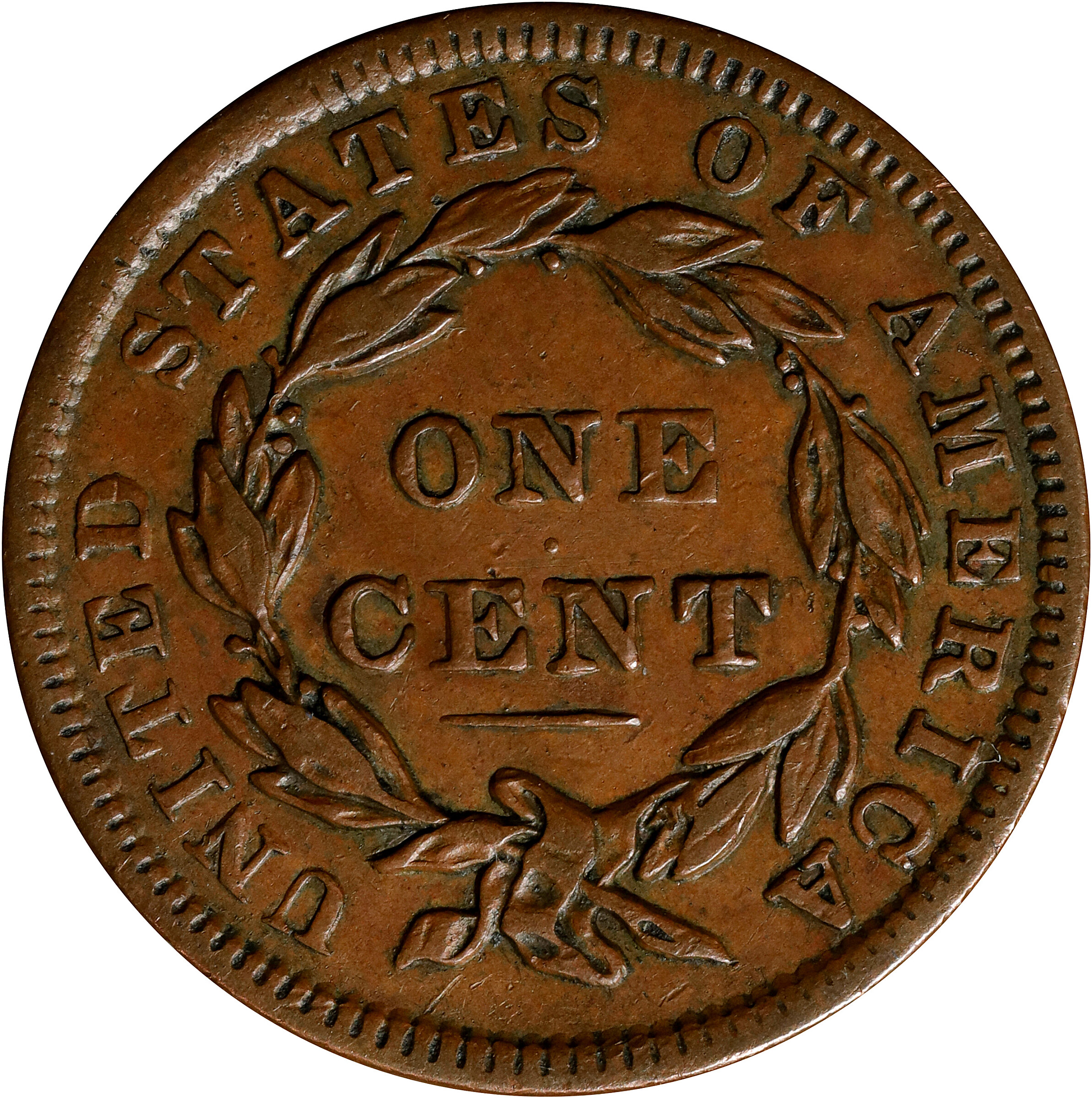 1838 1c N-6 MS BN VG10 BN CAC thumbnail 2