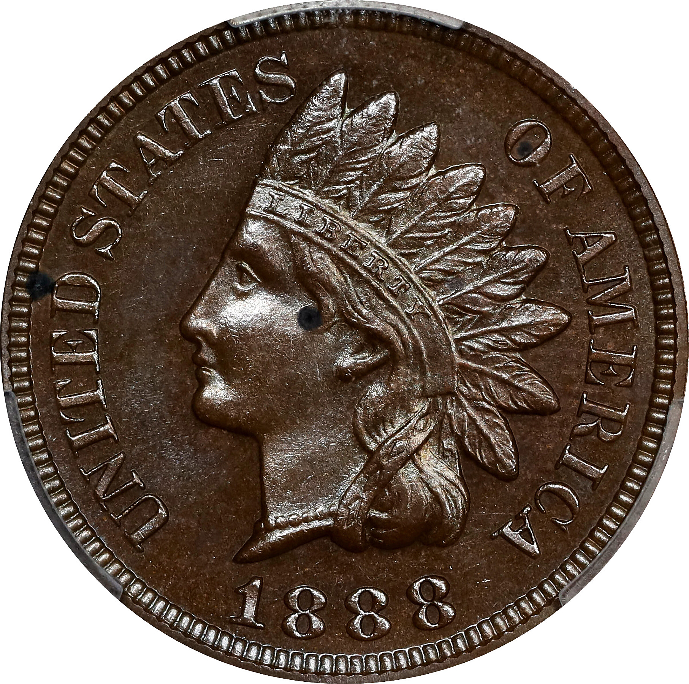 1888 Indian Cent. Proof-63 BN (PCGS).