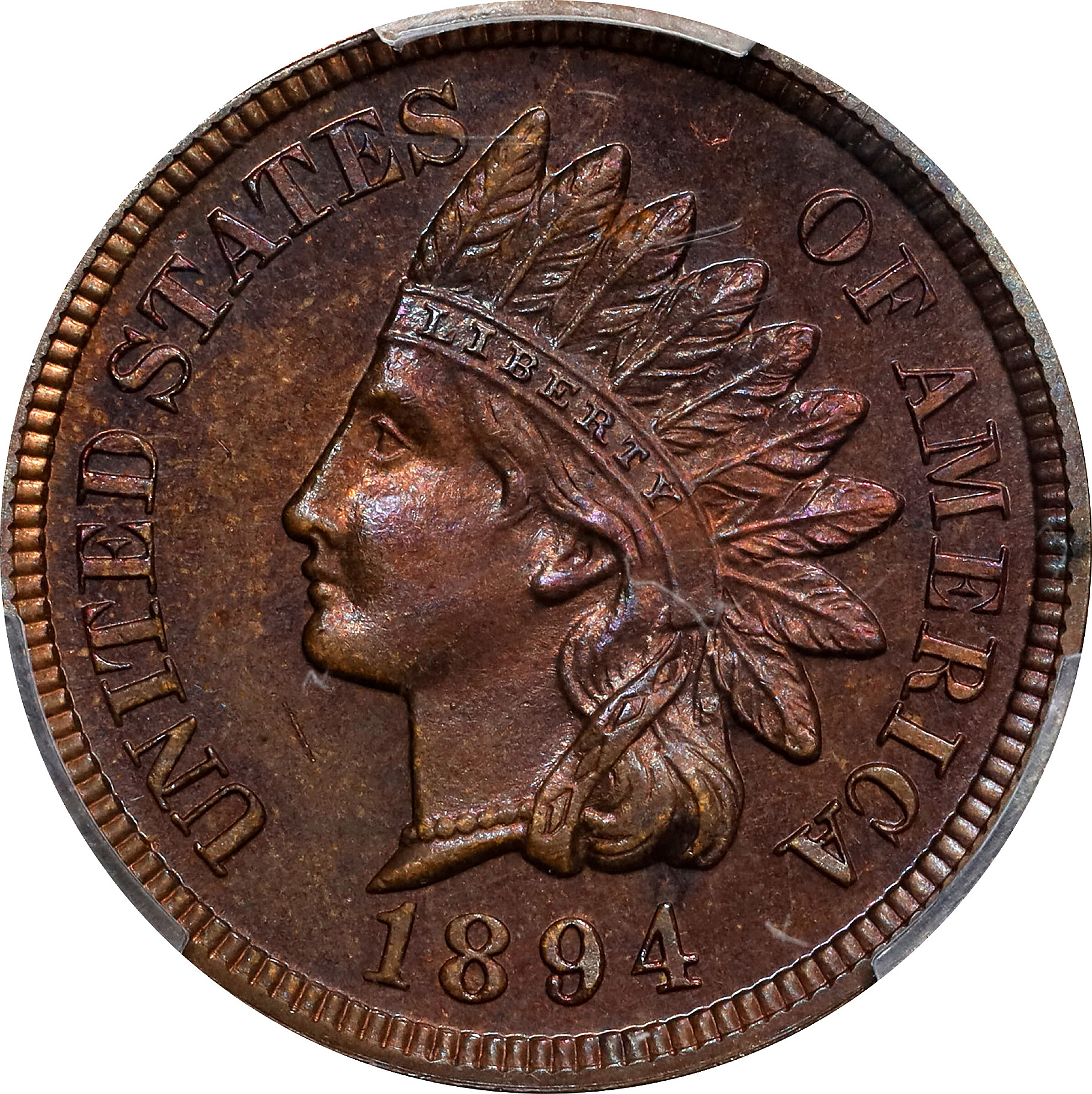 1894 Indian Cent. Proof-64 BN (PCGS).