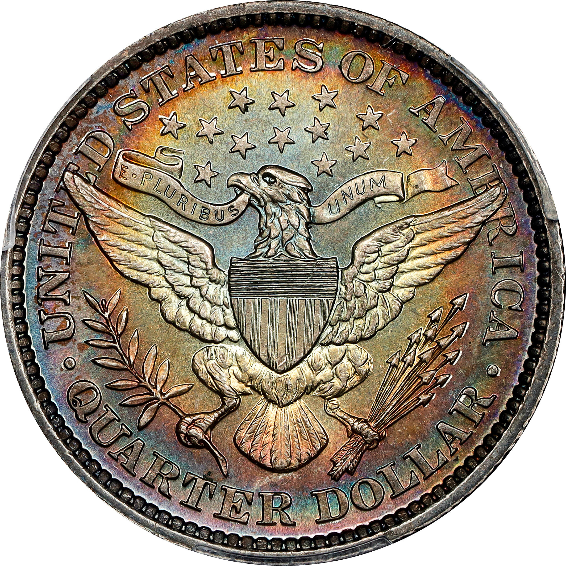 1893 25c VF20 CAC thumbnail 7