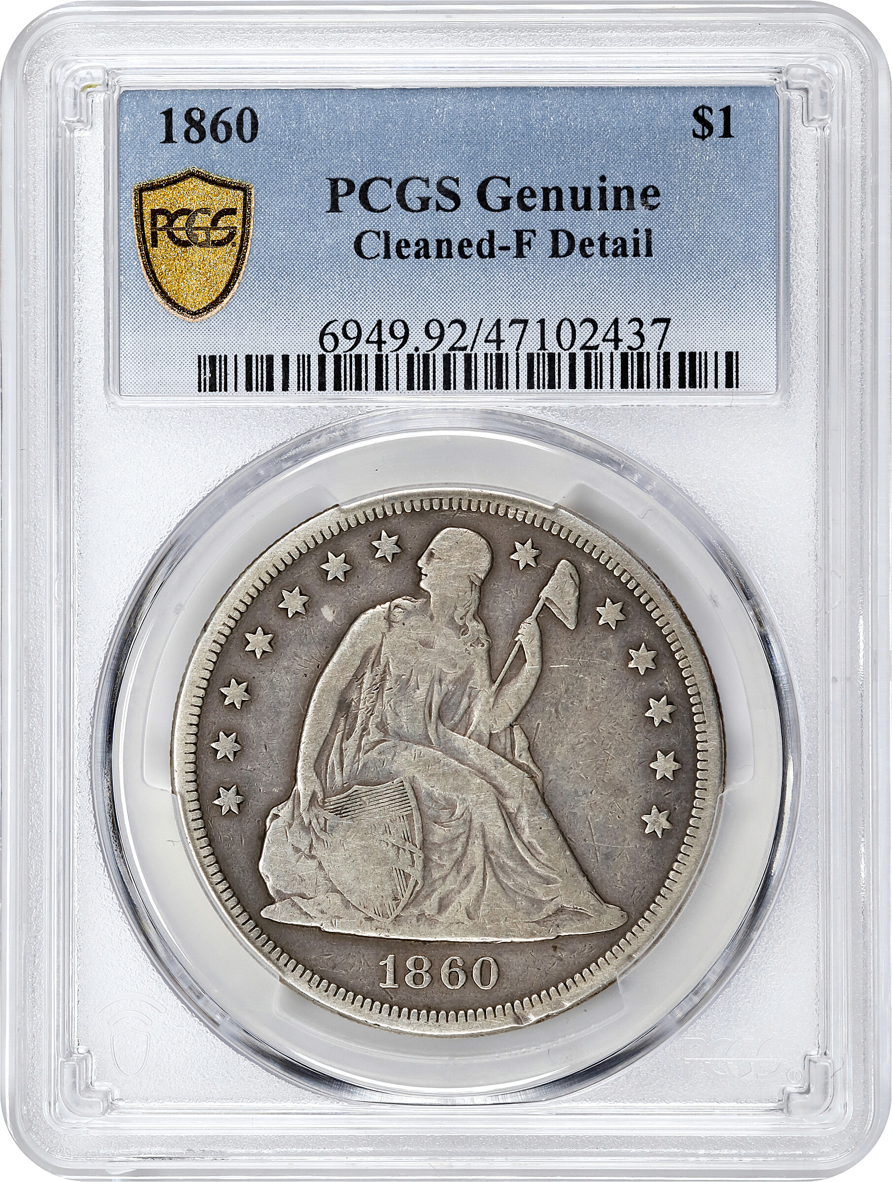 1860 $1 AG2 thumbnail 7
