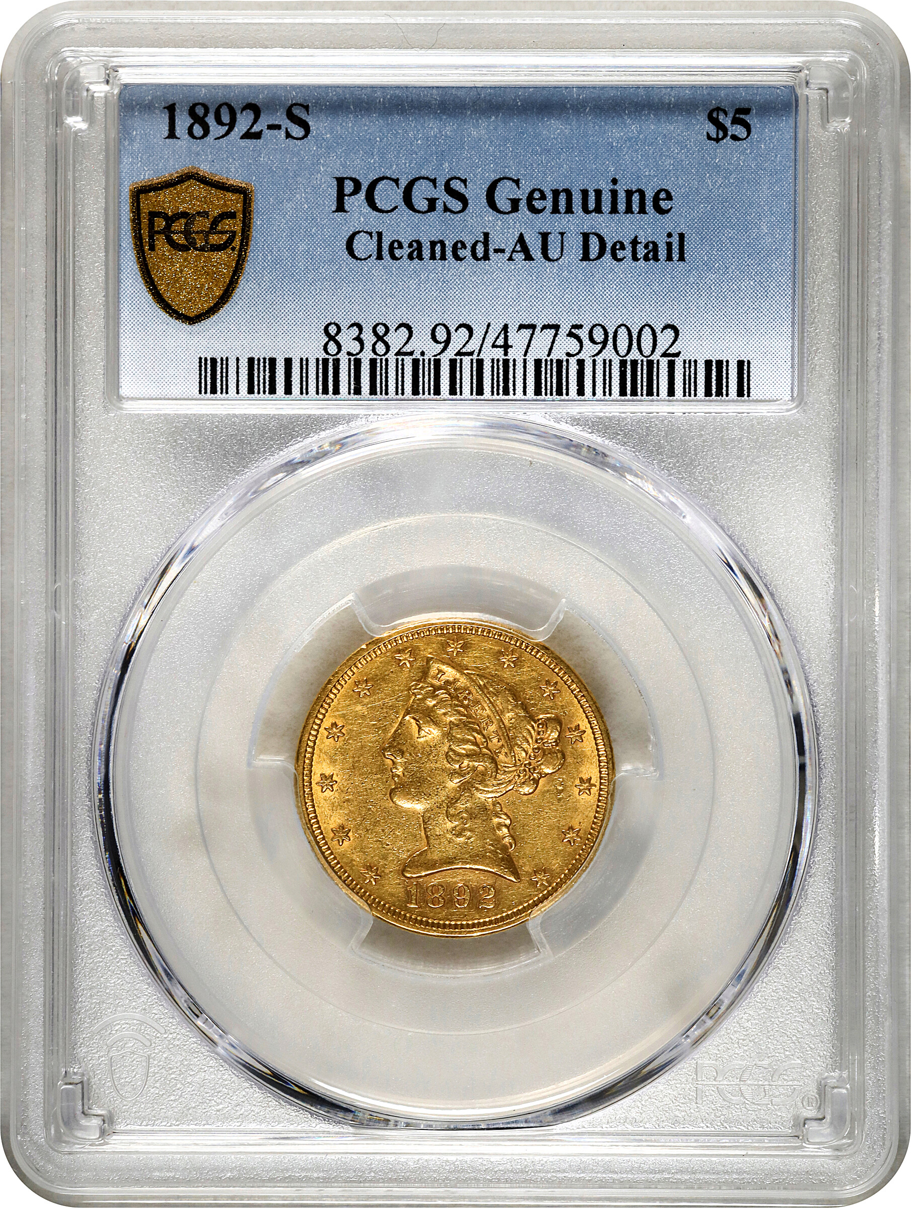 1892-S $5 F12 thumbnail 3