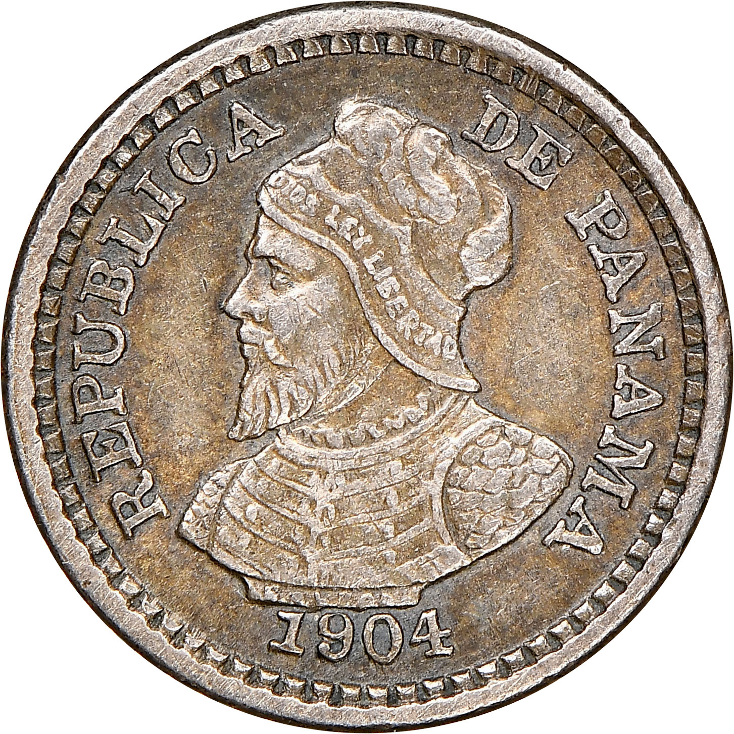 (1905-1904) 2 1/2 Ce MS