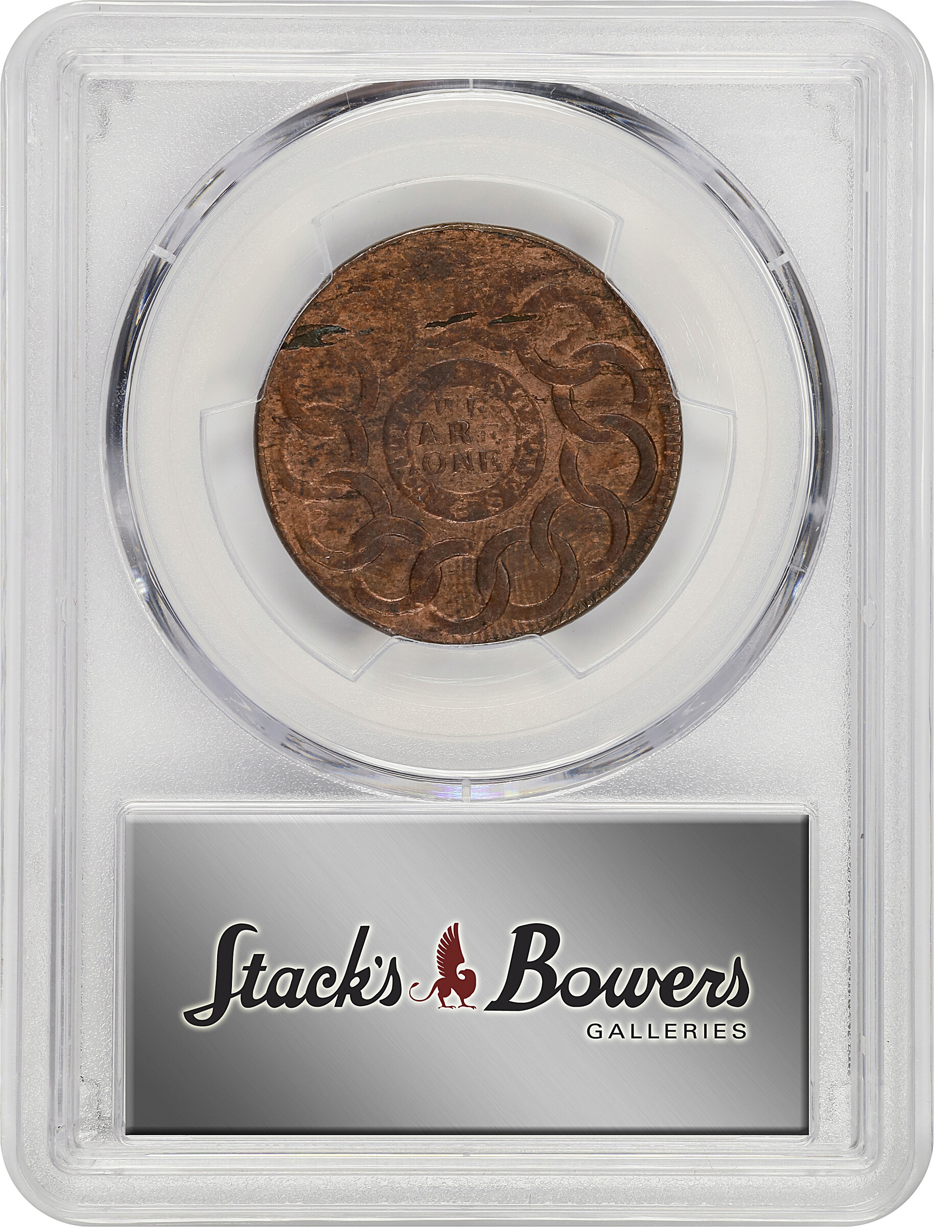 1787 Fugio 1c 4 Cinquefoils, UNITED STATES, Newman 8-B MS BN G6 BN thumbnail 4