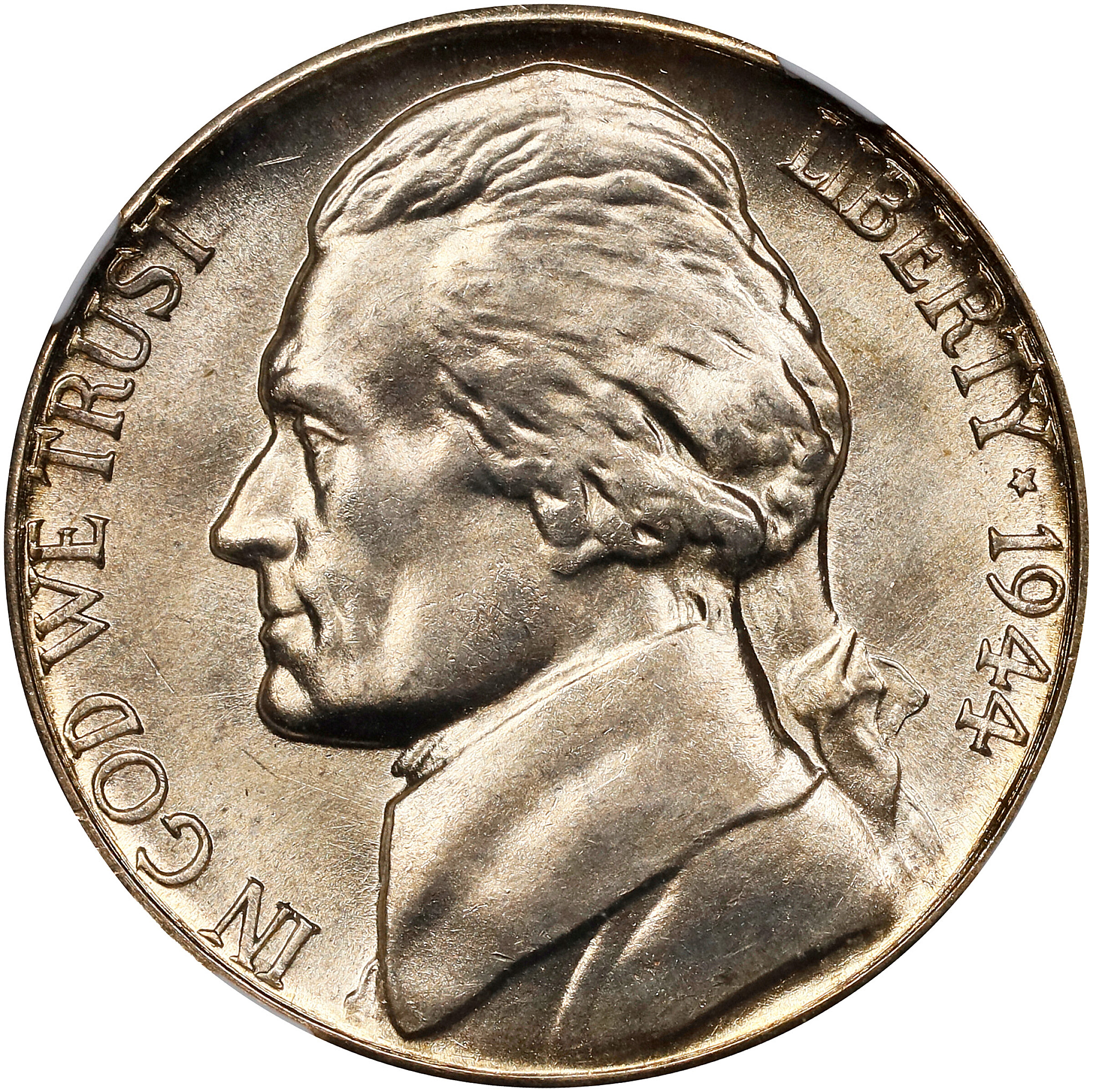 1944-S Jefferson Nickel. MS-67 5FS (NGC).