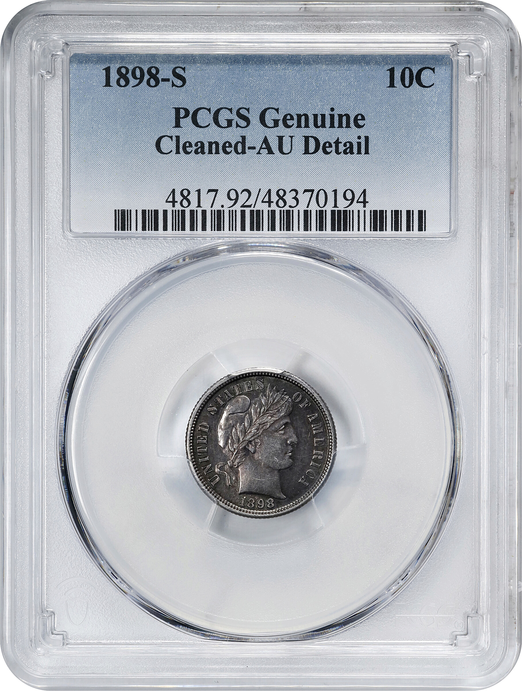 1898-S 10c VG8 thumbnail 3