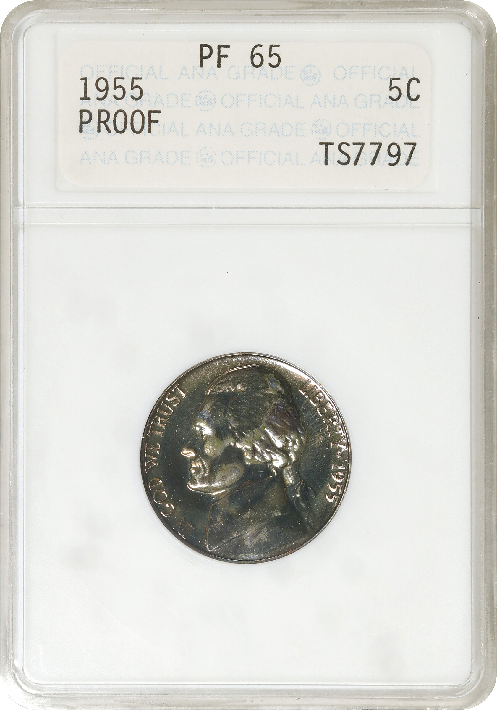 1955 5c PR60 thumbnail 4