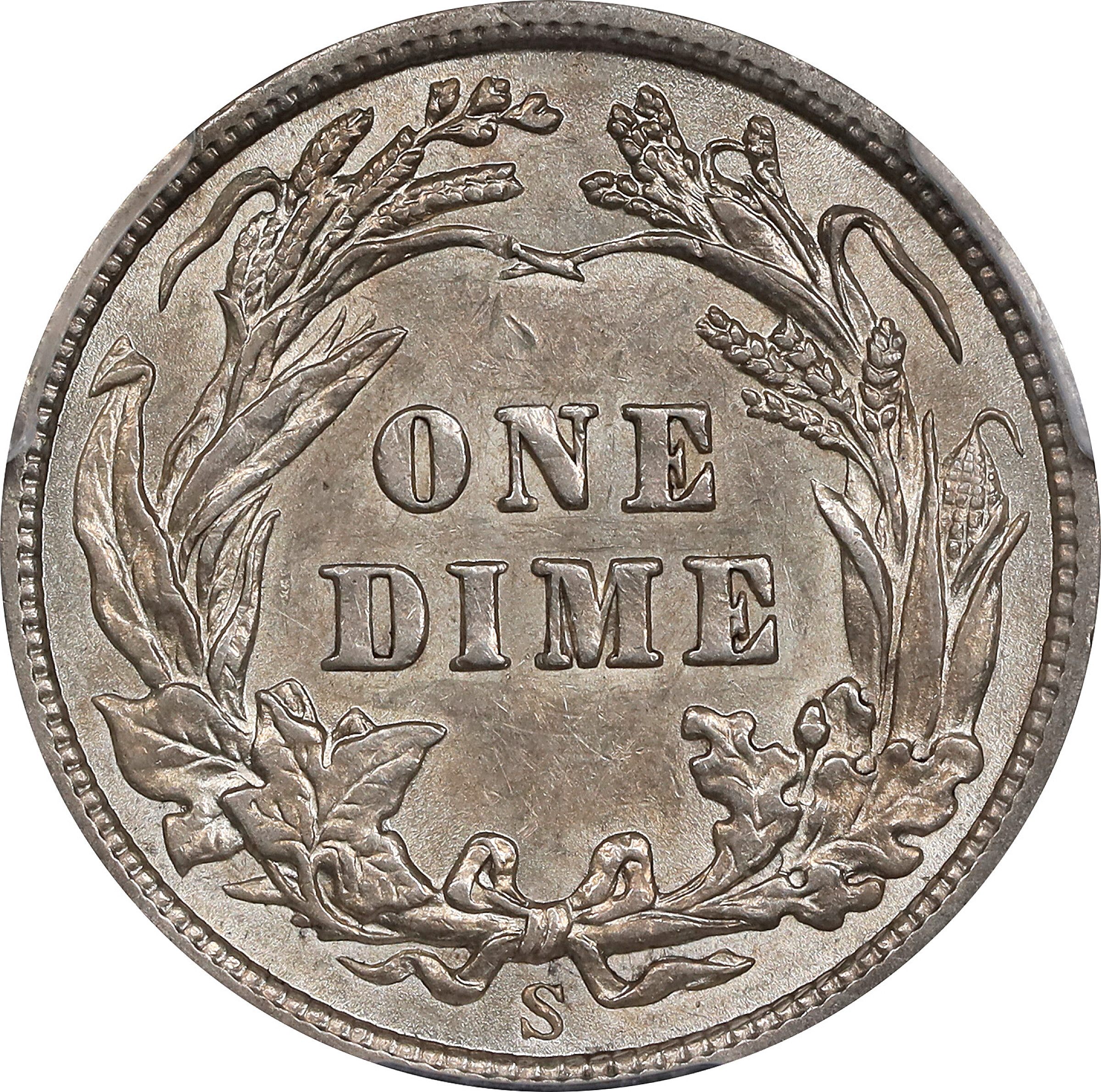 1910-S 10c AU53 thumbnail 2