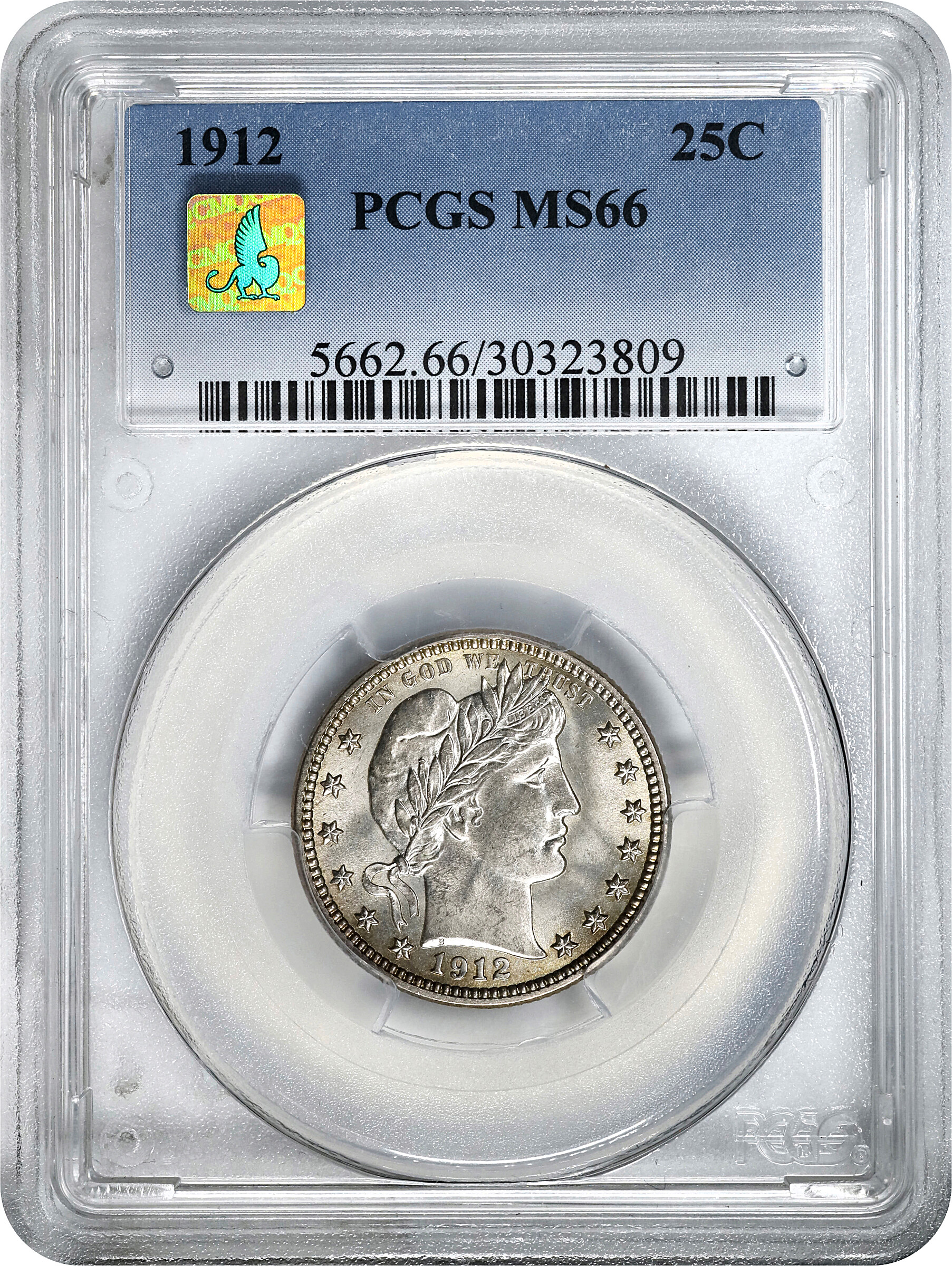 1912 25c MS66 thumbnail 3