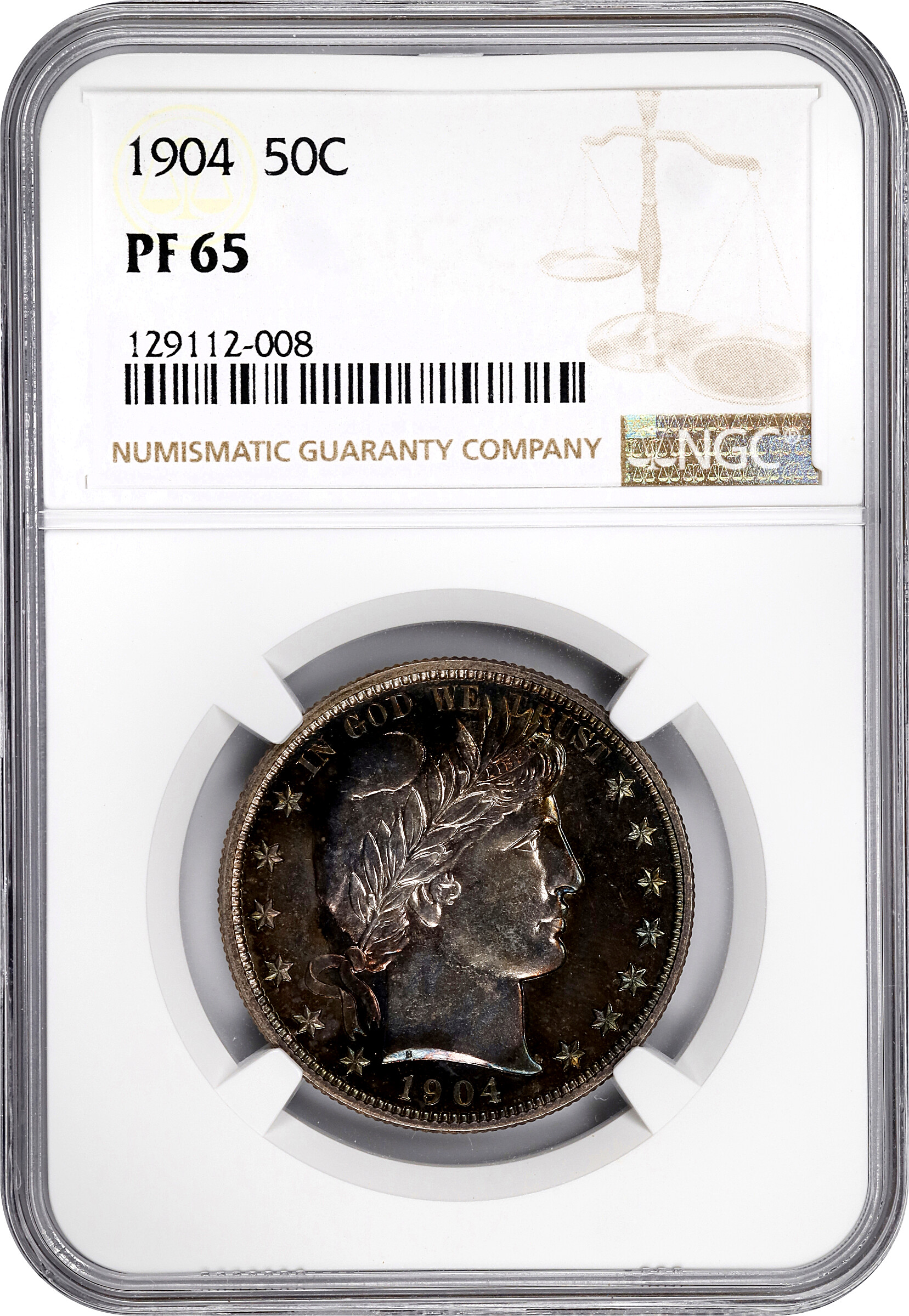 1904 50c PR65 CAC thumbnail 5
