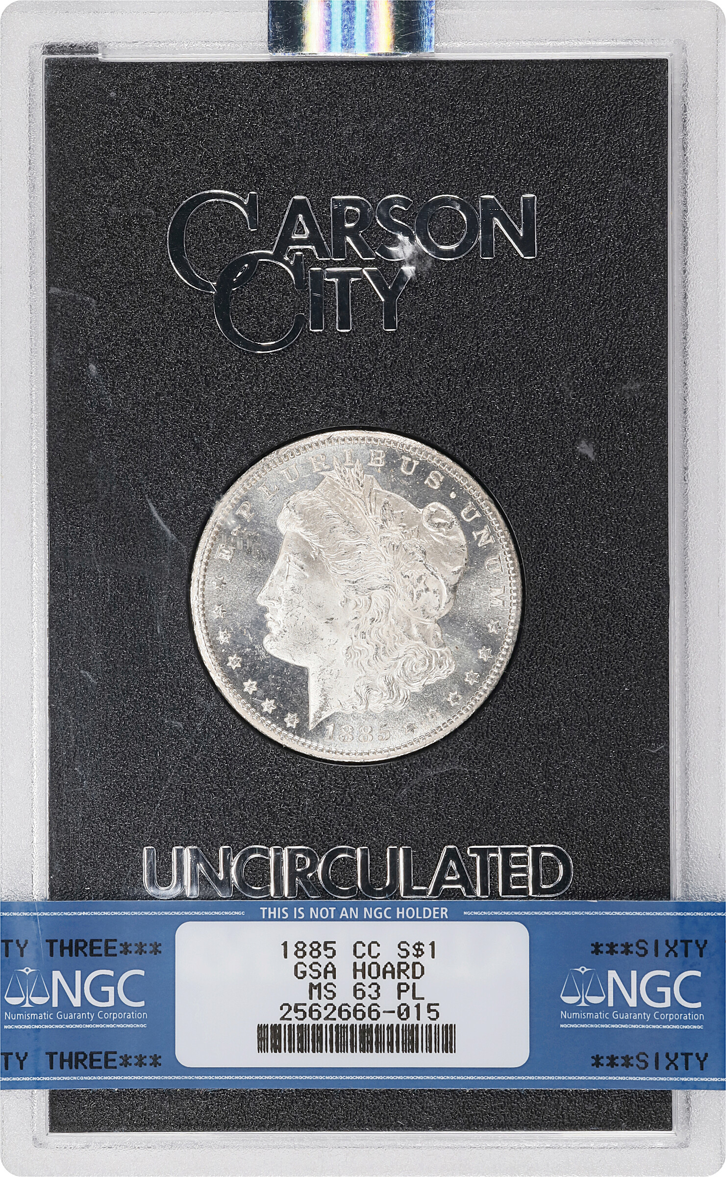 1885-CC $1  GSA Hoard, Hard package MS PL MS66 PL thumbnail 17