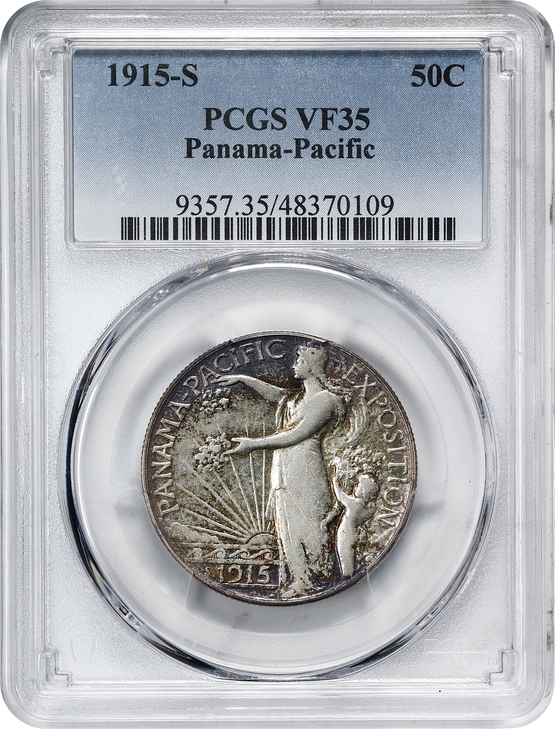 1915-S 50c Panama-Pacific Expo VF35 thumbnail 3