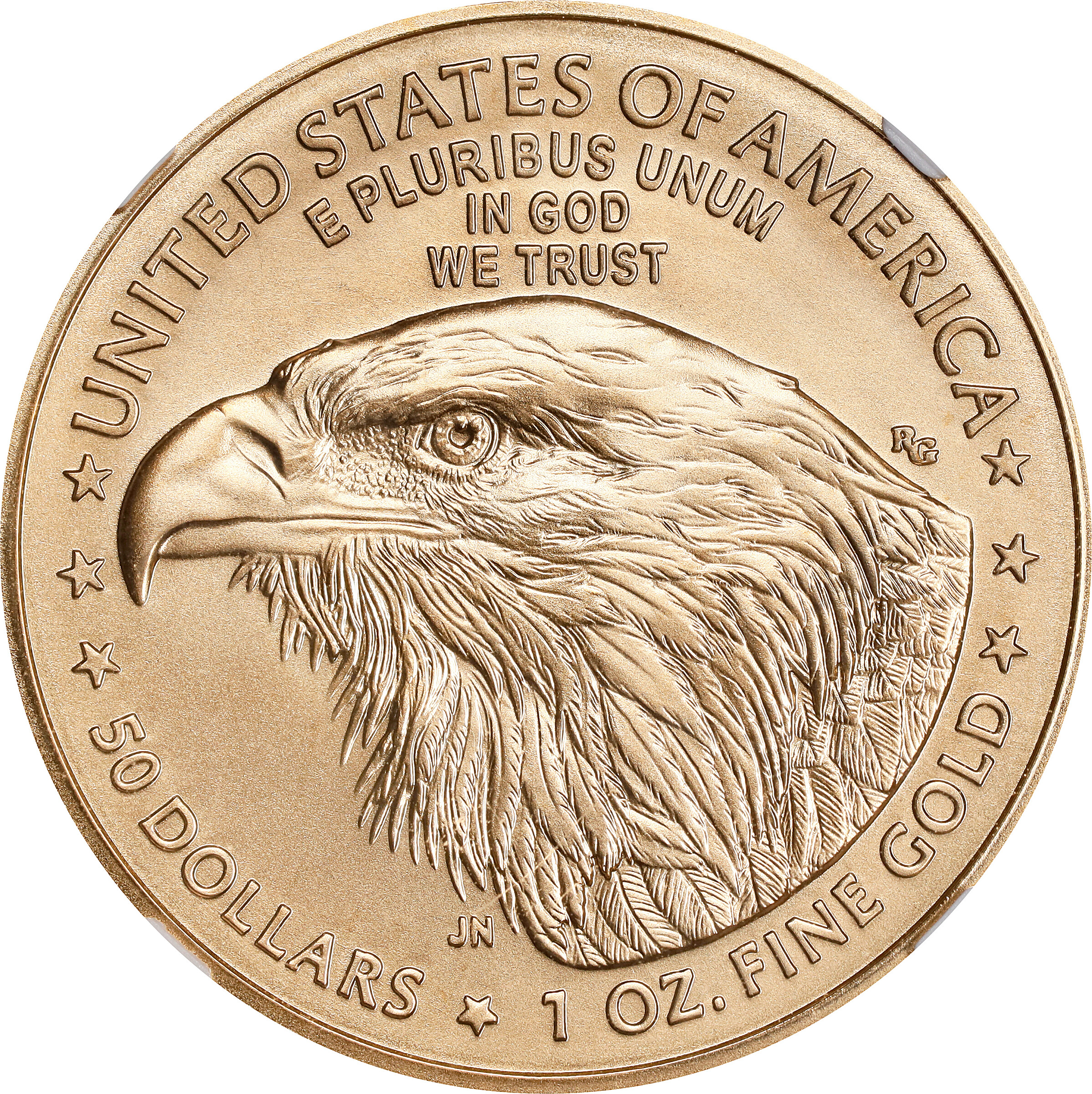 2021-W G$50  Gold Eagle, Burnished, Type 2 MS66 thumbnail 7