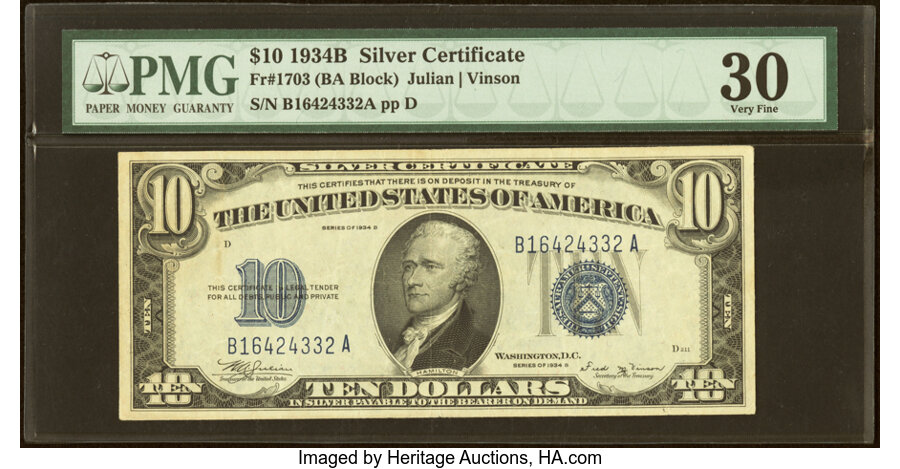 1934B $10  (Fr. 1703) thumbnail 16