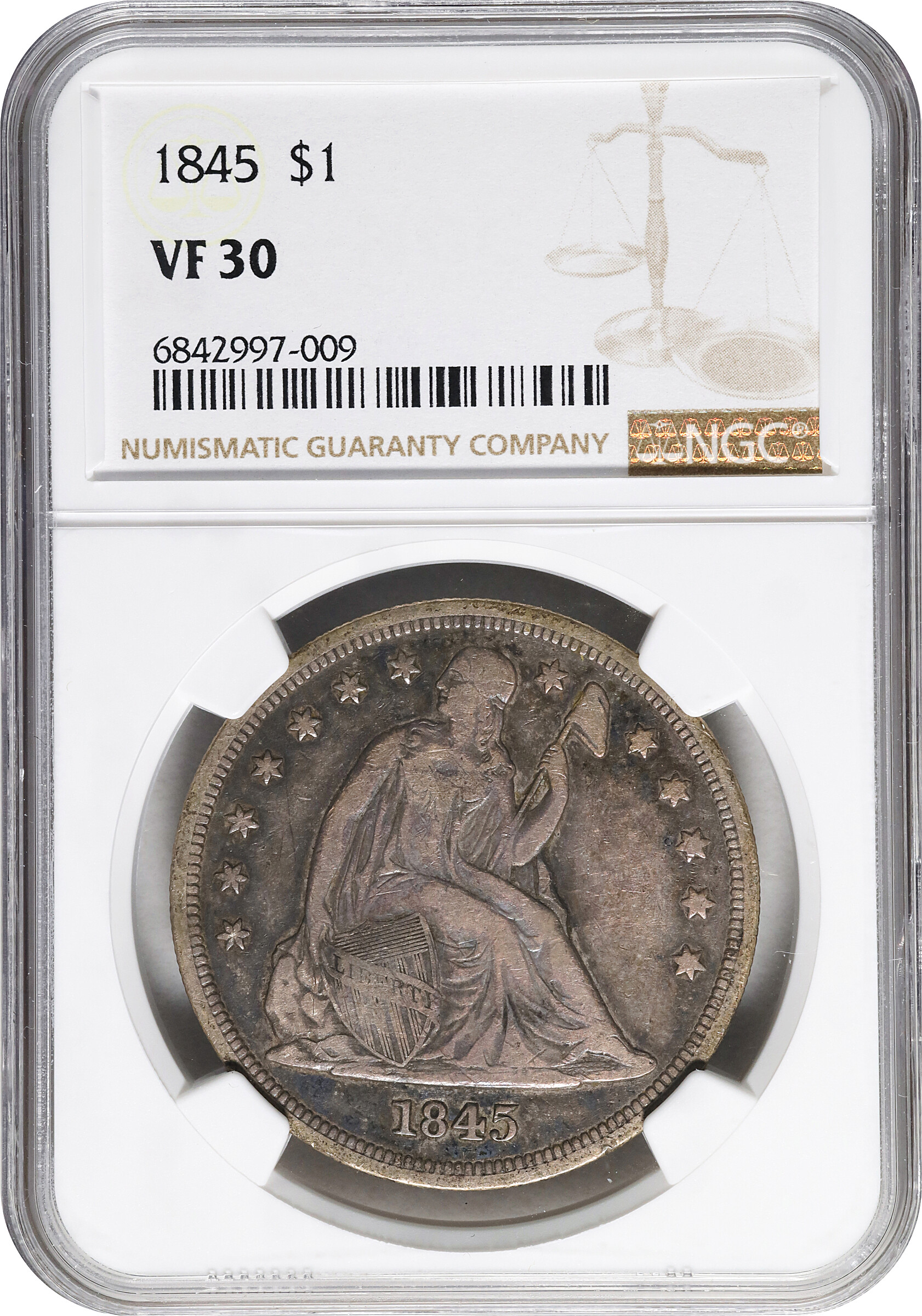1845 $1 AG3 thumbnail 23